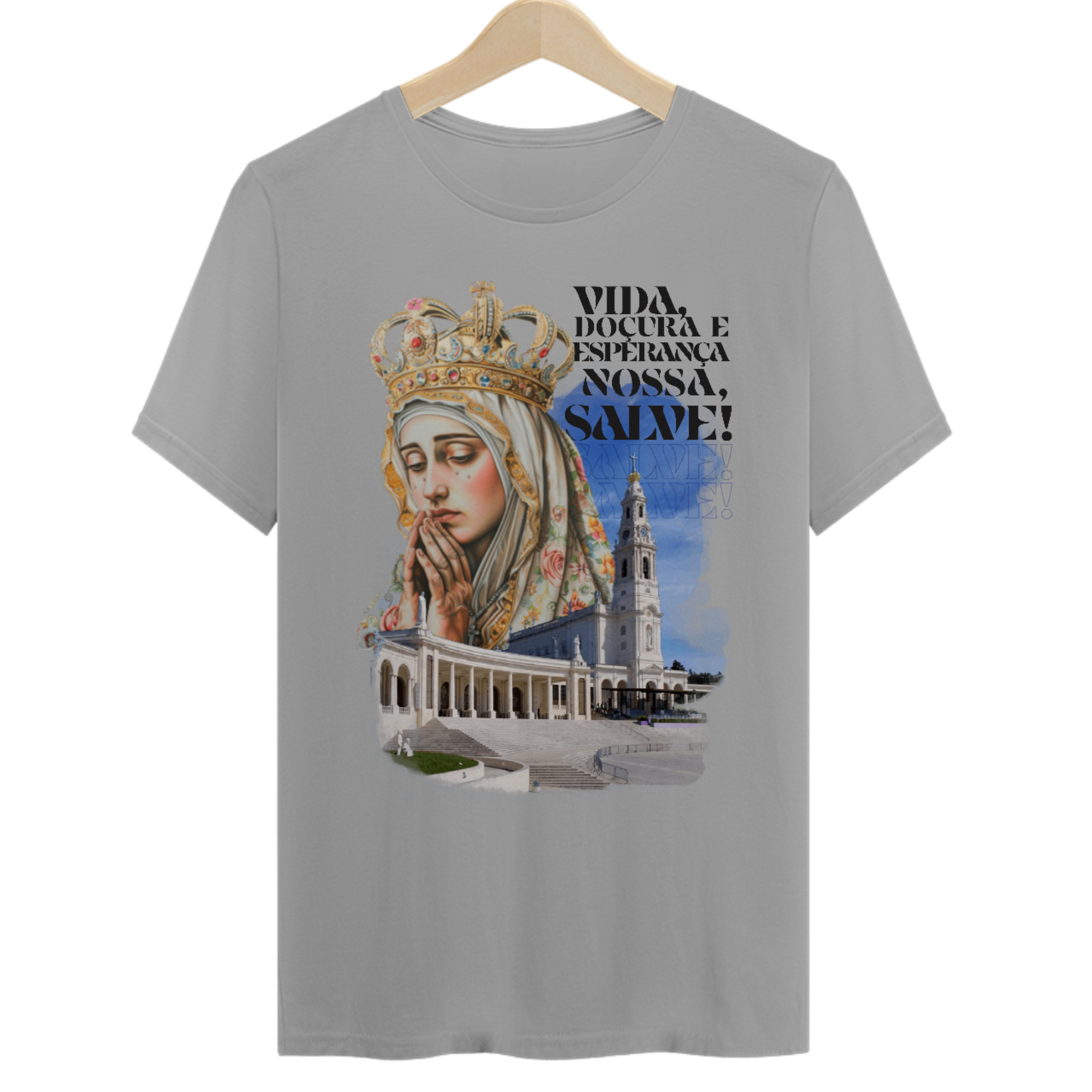 Nome do produto: Salve Rainha - Camiseta Premium