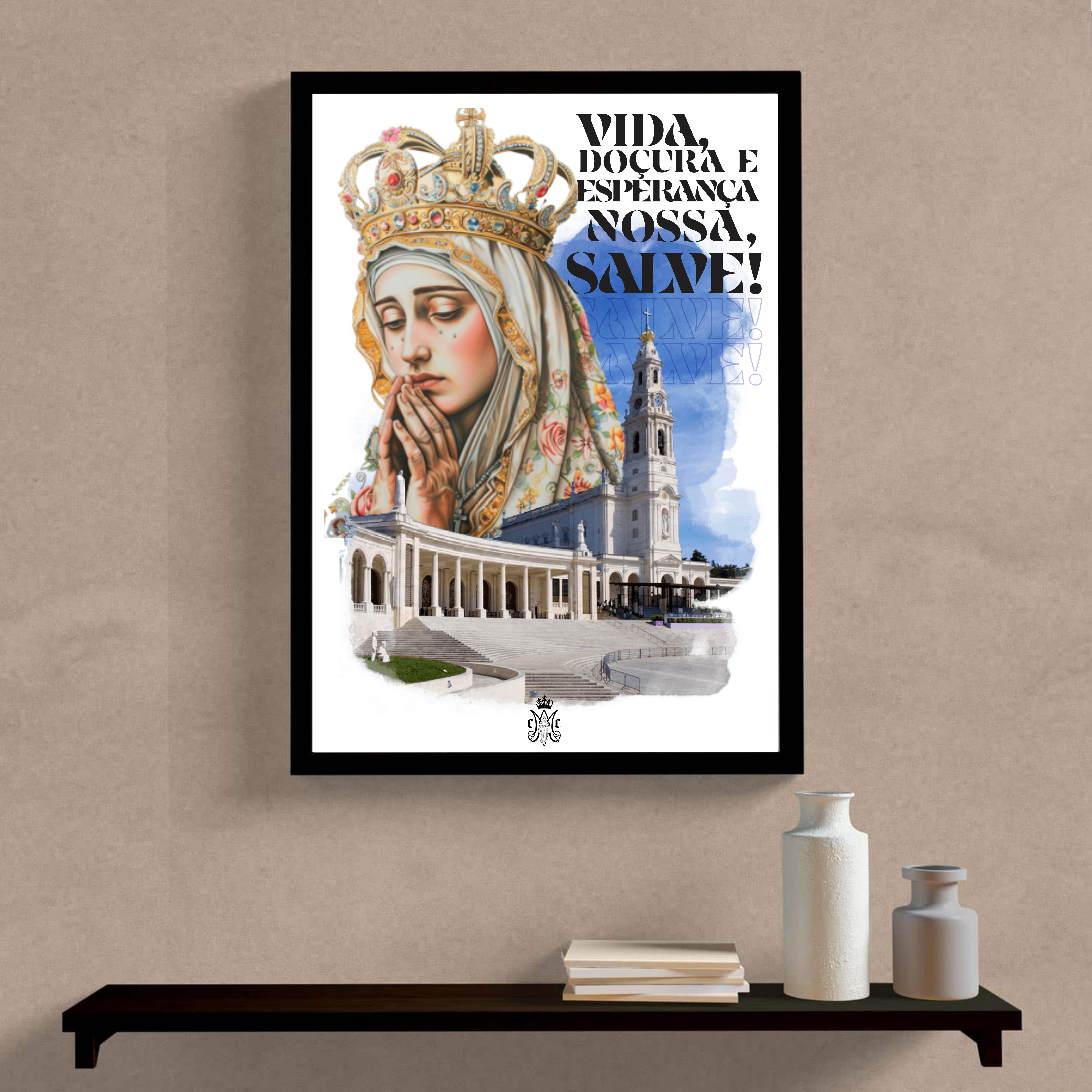 Nome do produto: POSTER Salve Rainha