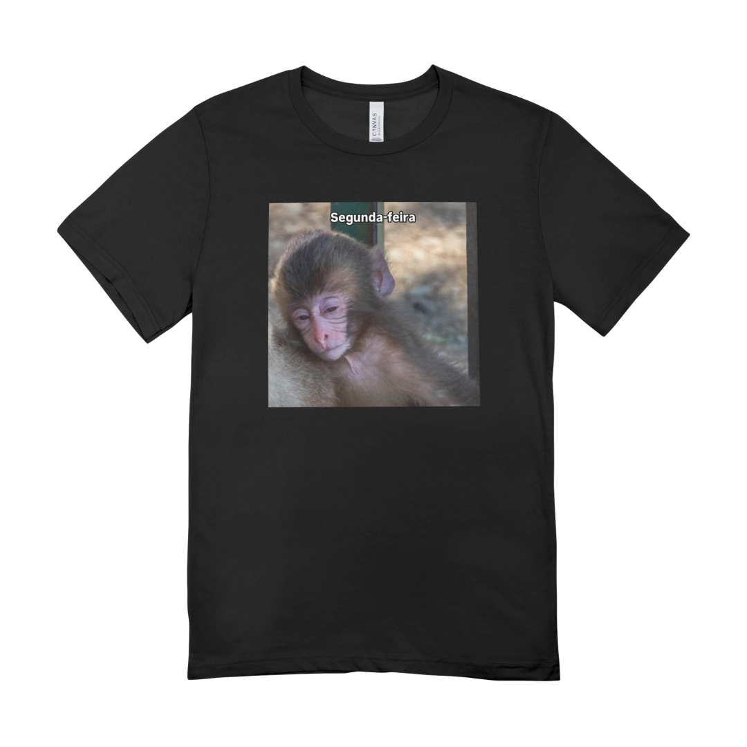Camiseta Macaquinho Segunda-Feira