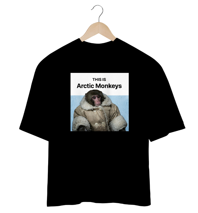 Camiseta Oversized This Is Arctic Monkeys (Nova)