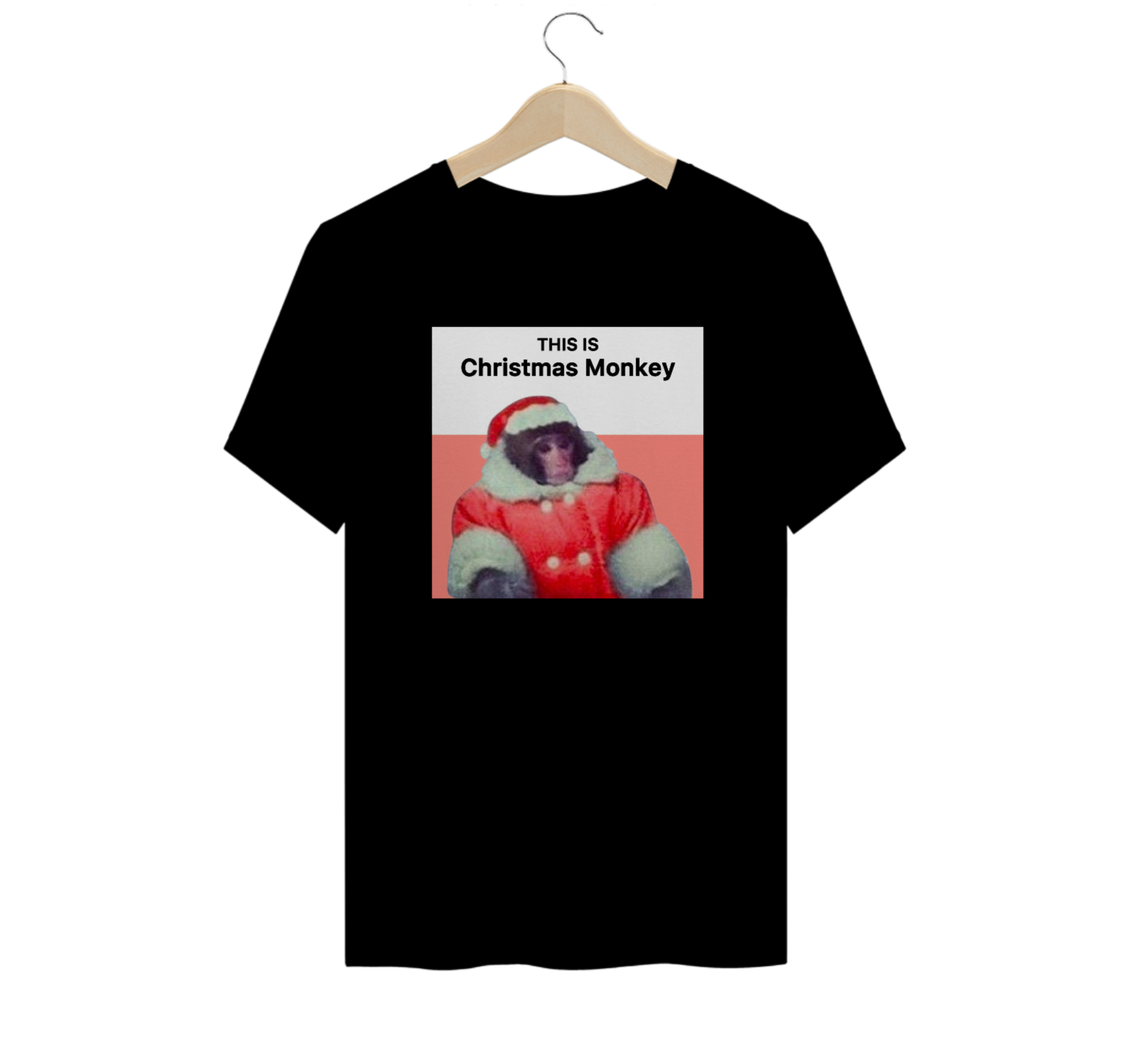 Camiseta This Is Christmas Monkey