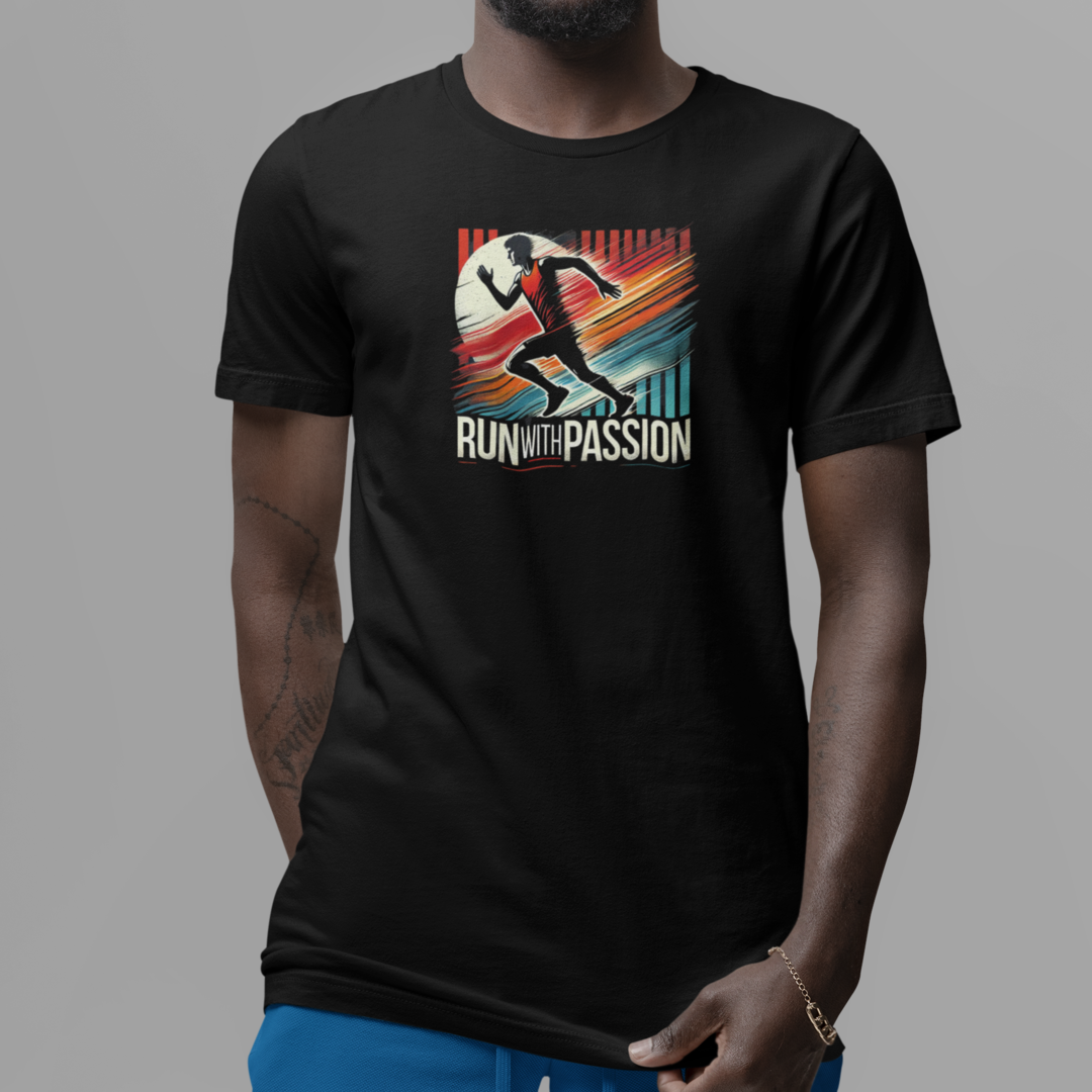 T -Shirt Run With Passion