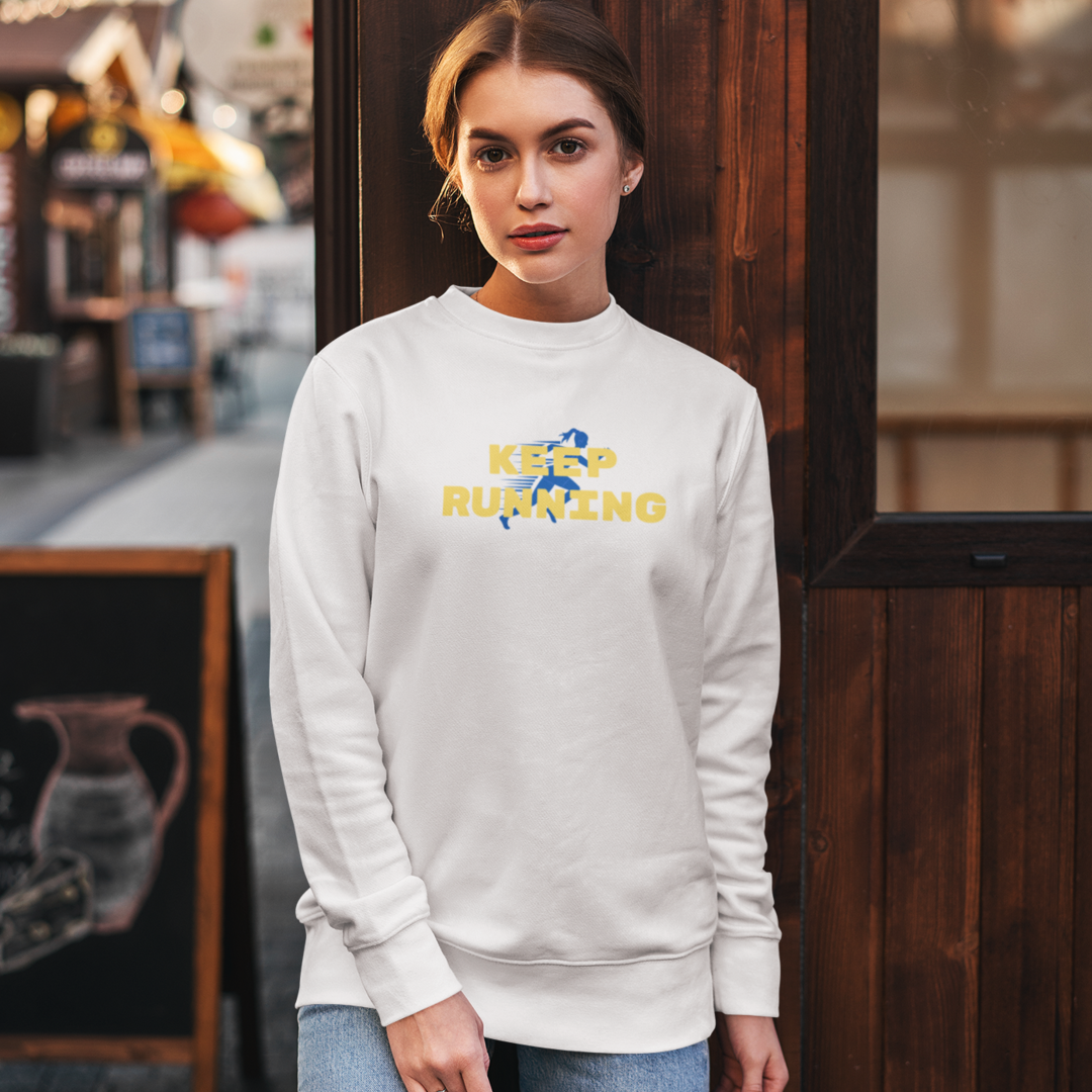 Moletom fechado Keep Running