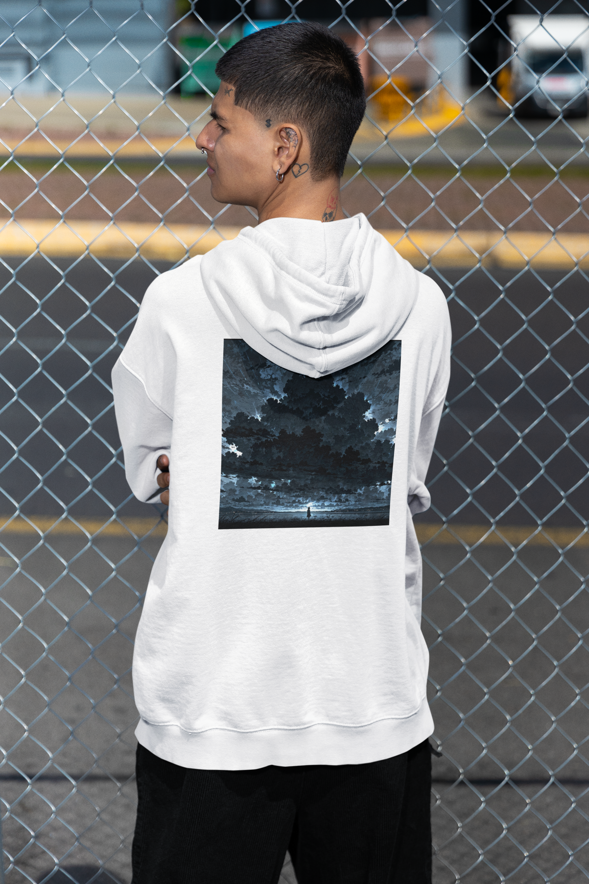 Nome do produto: Moletom com Ziper BlackCloud - StreetSoul