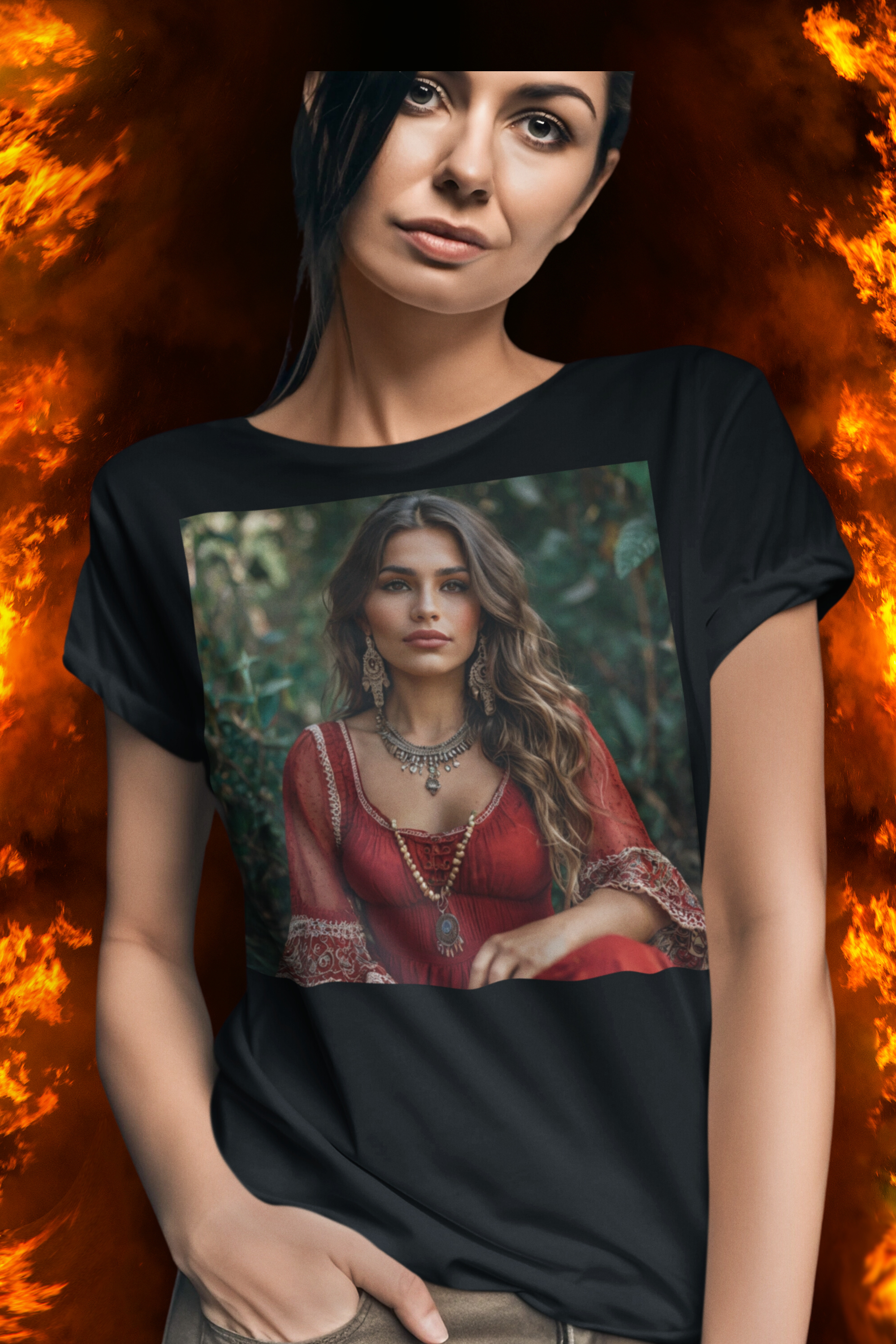 Nome do produto: Baby look Cigana