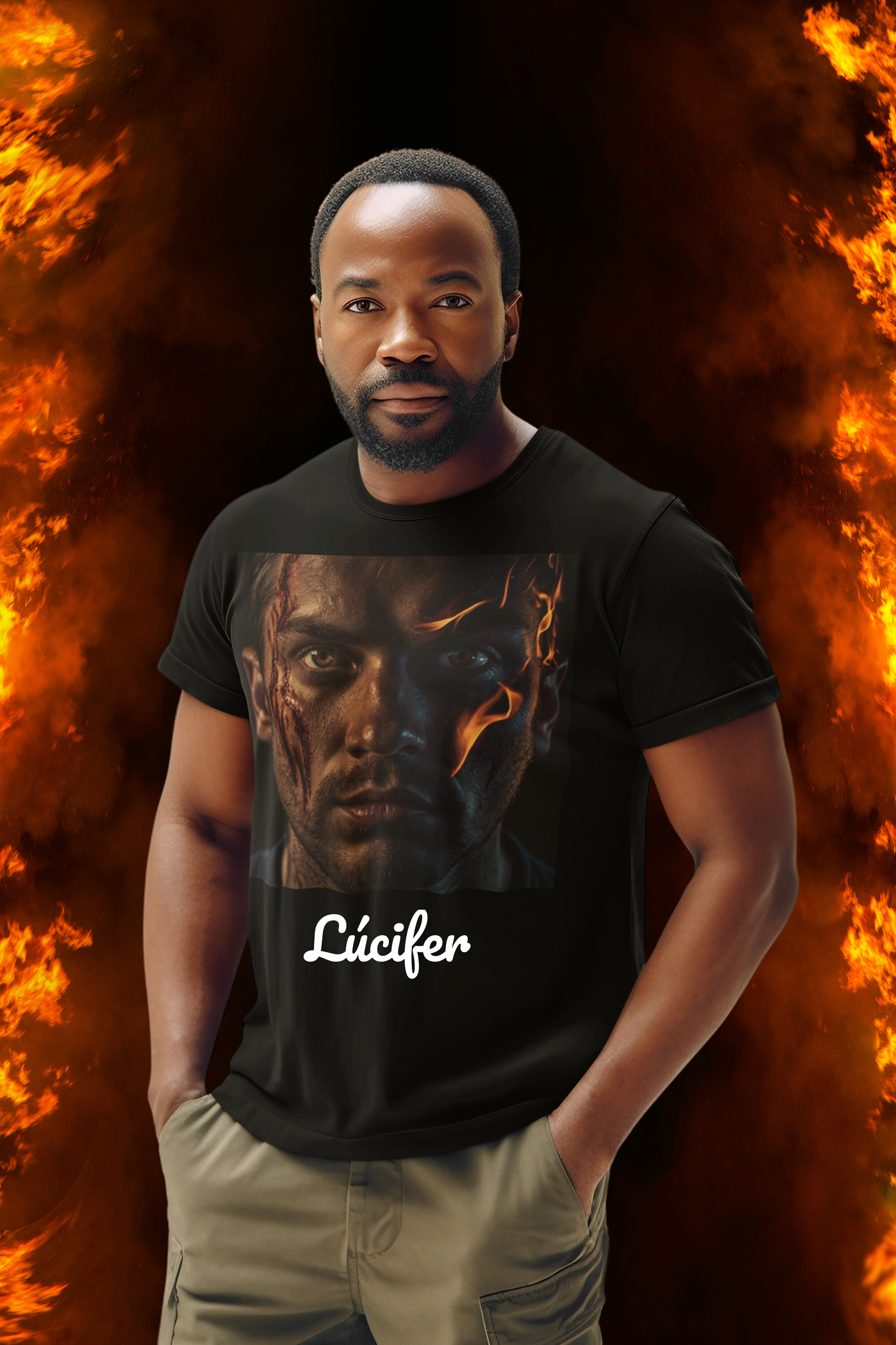 Nome do produto: Camiseta Lúcifer