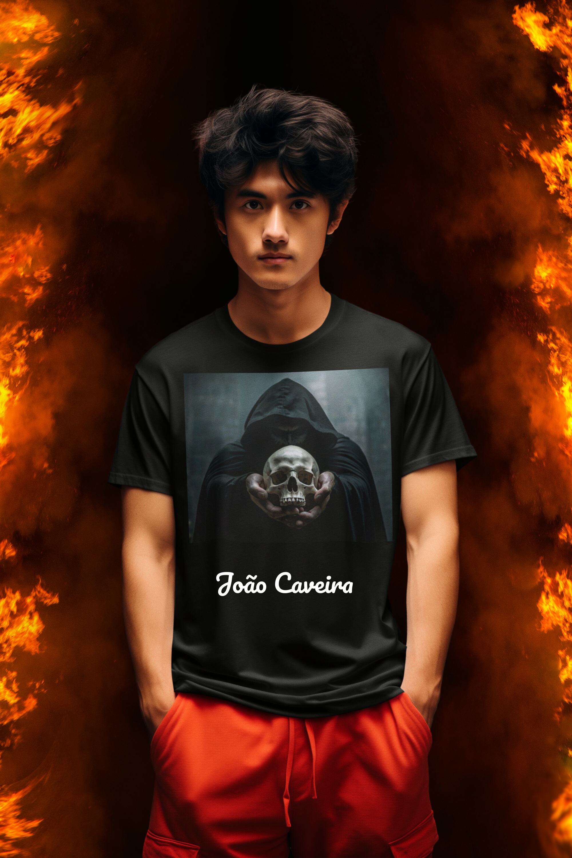 Nome do produto: Camiseta João Caveira
