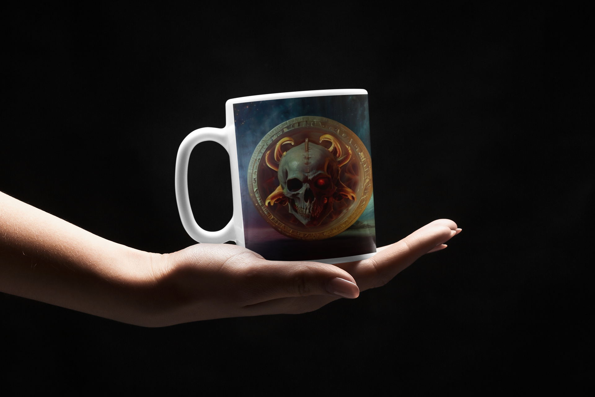 Nome do produto: Caneca Caveira