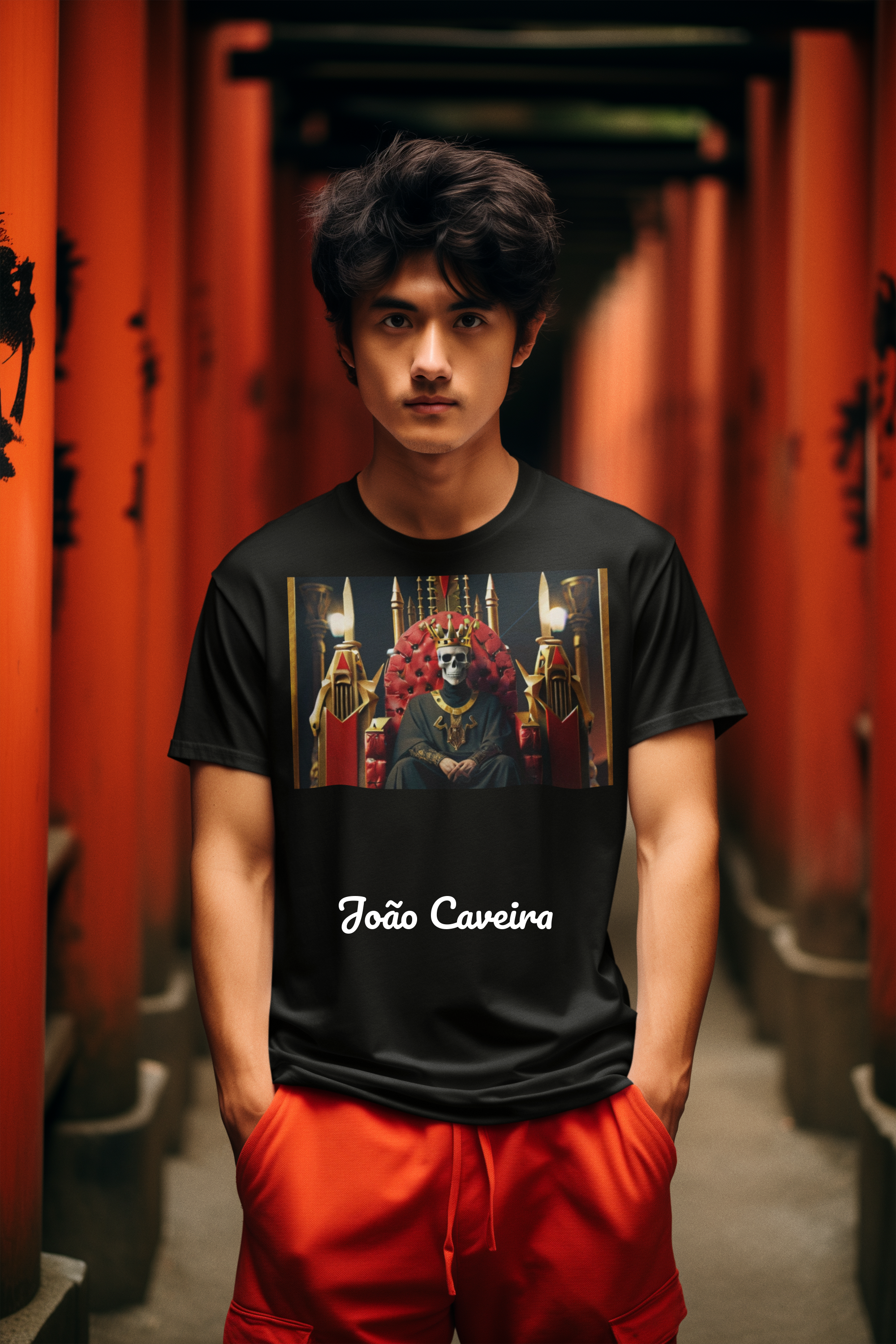 Nome do produto: Camiseta  João Caveira