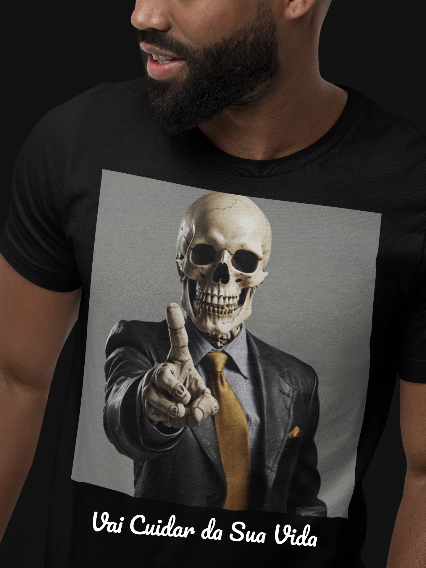 Nome do produto: Camiseta Vai cuidar da sua Vida