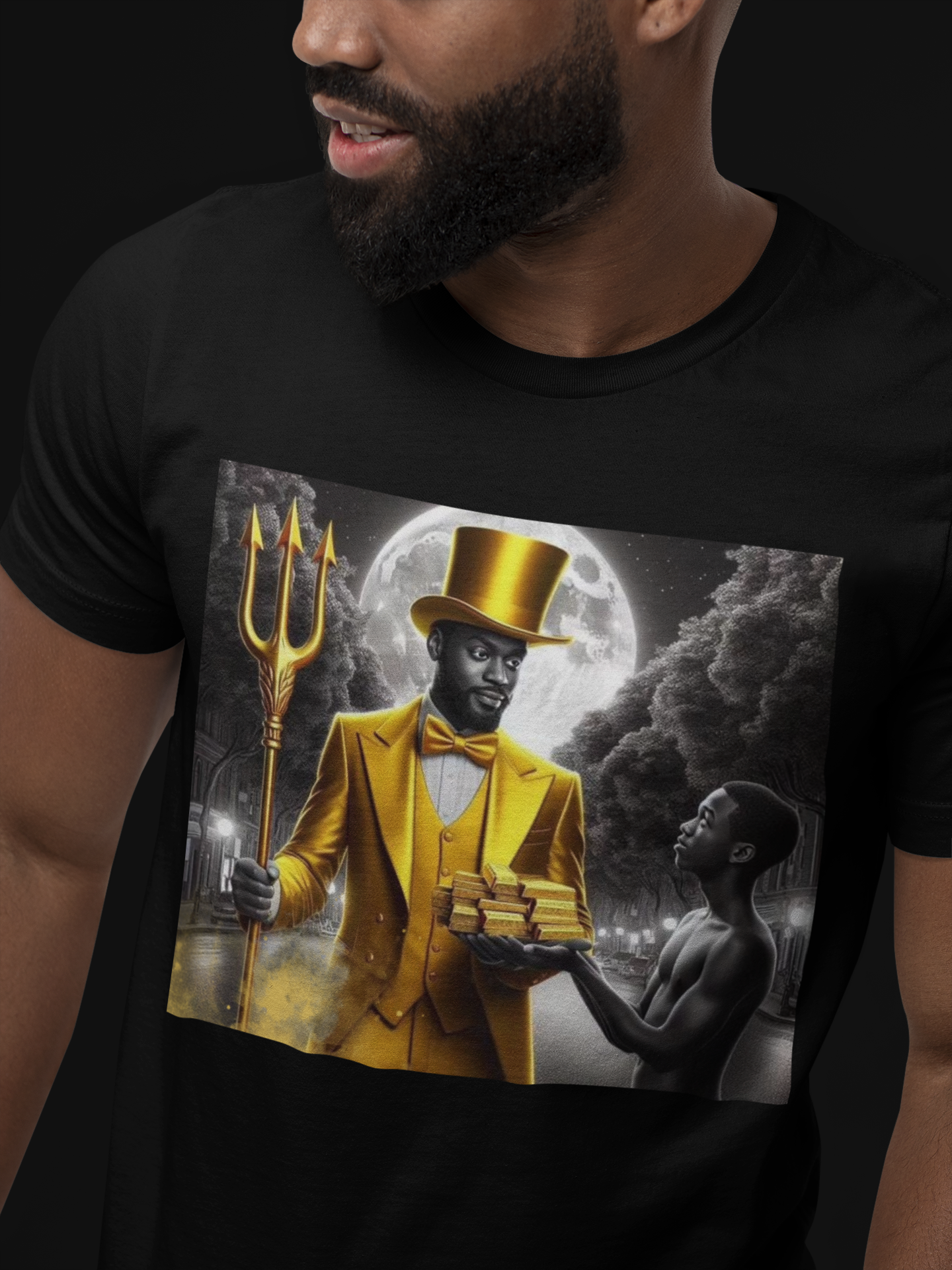 Nome do produto: Camiseta exu do ouro