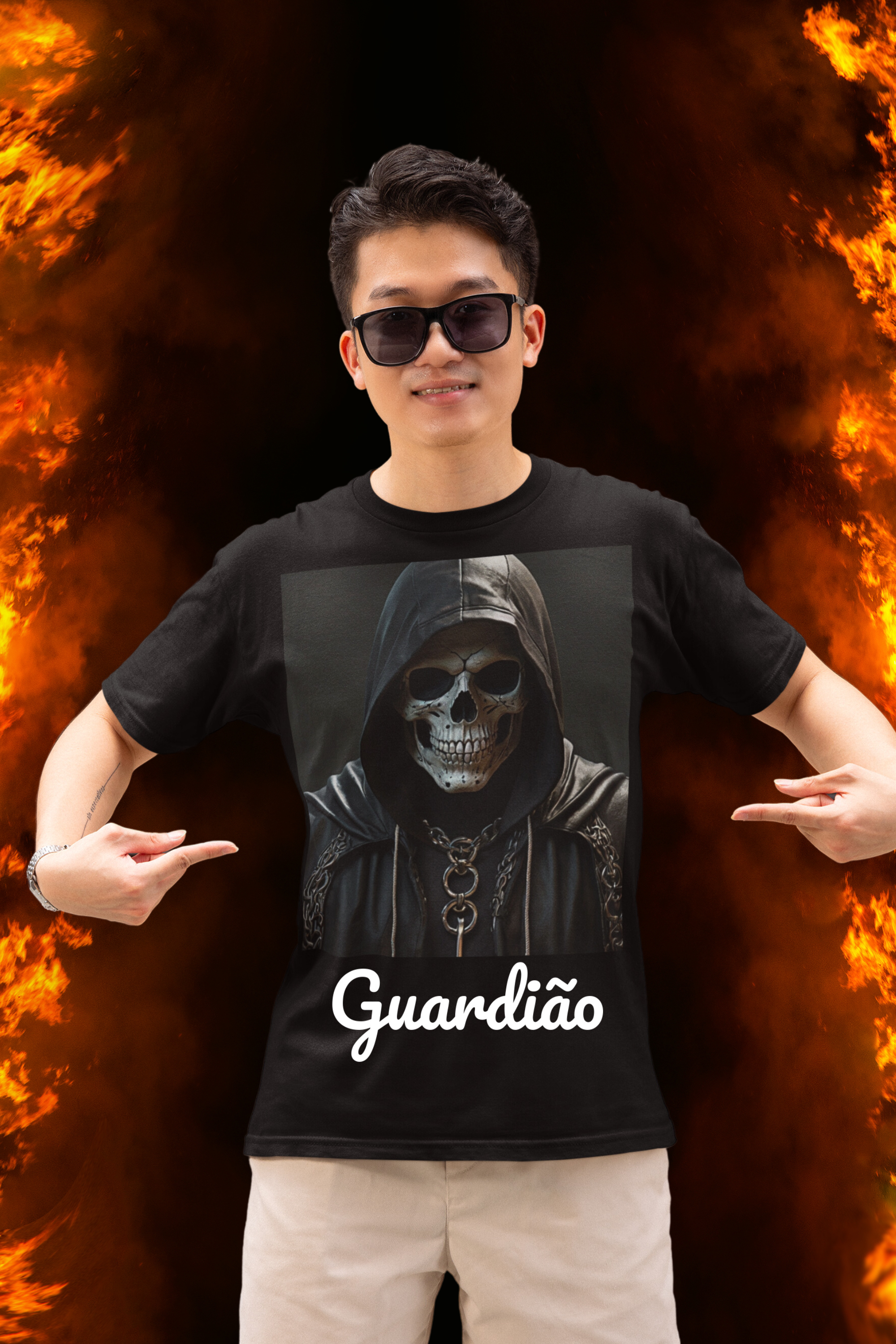 Nome do produto: Camiseta Guardião