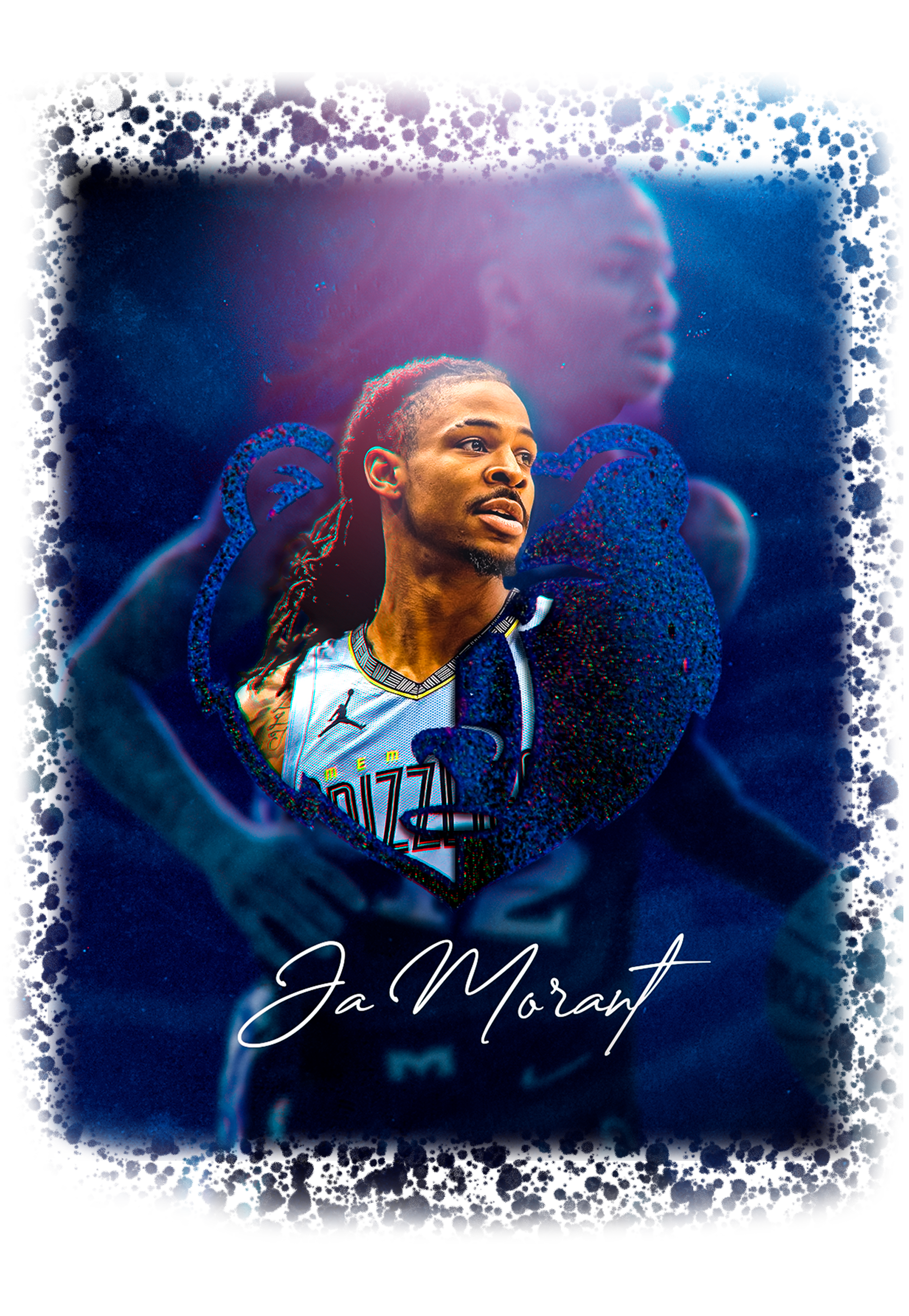 Nome do produto: Camiseta Ja Morant - NBA