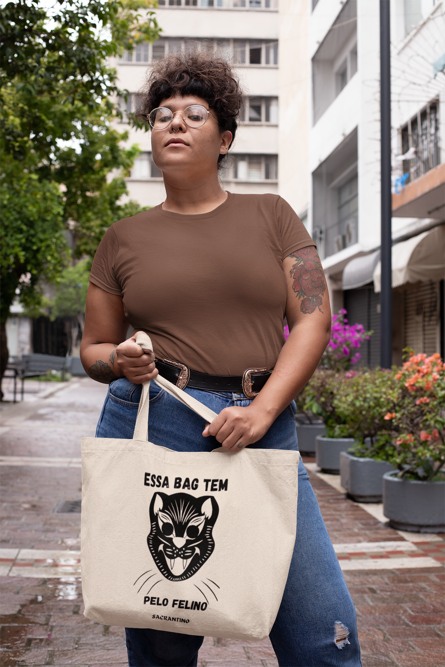 Nome do produto: Ecobag Felino