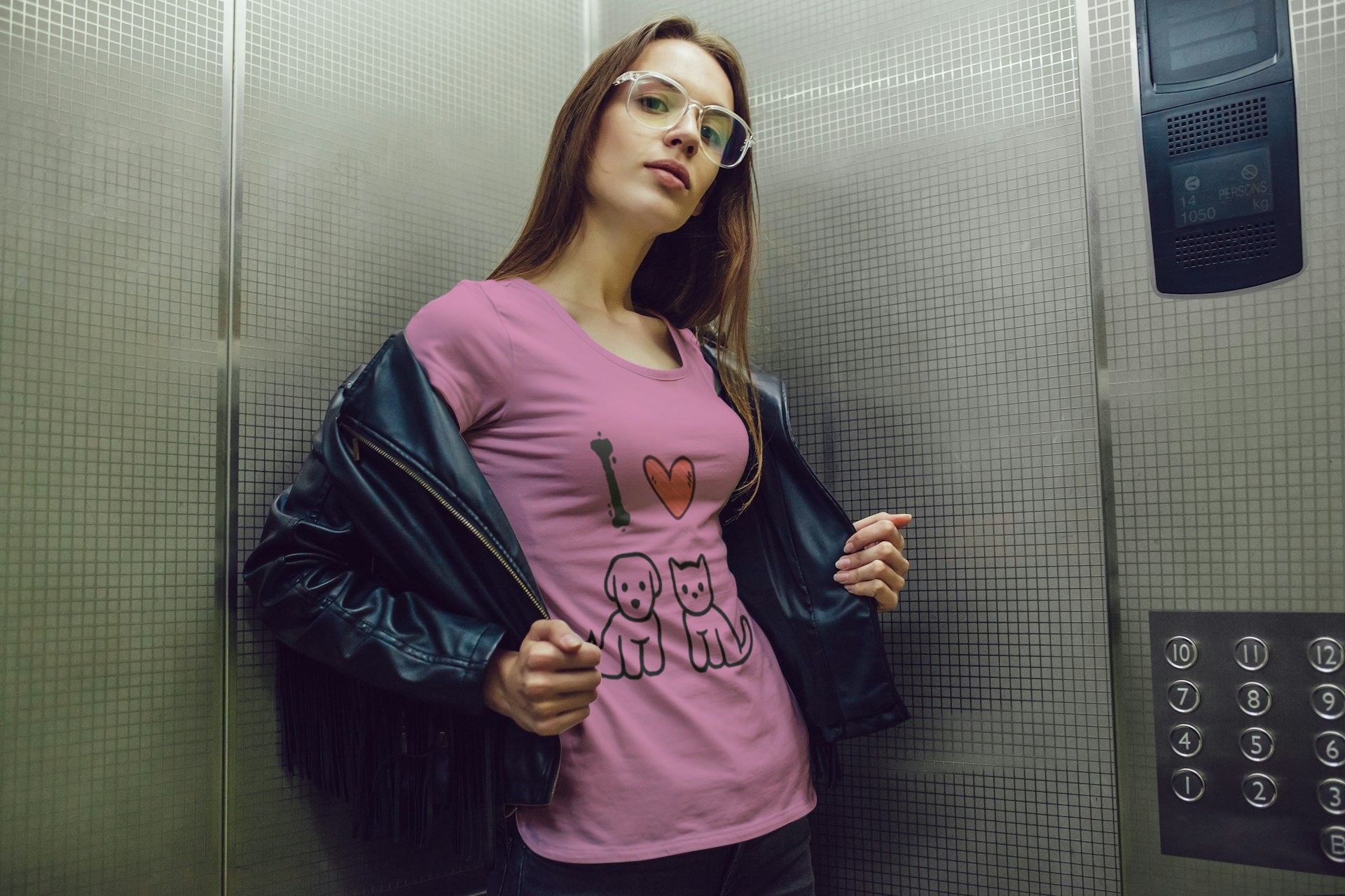 Camiseta Feminina Baby Long Quality - I Love Pets