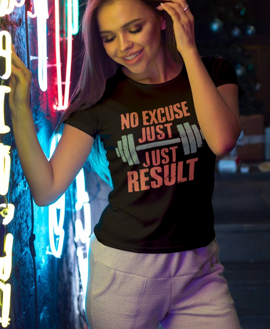 Camiseta Feminina Quality - No Excuses