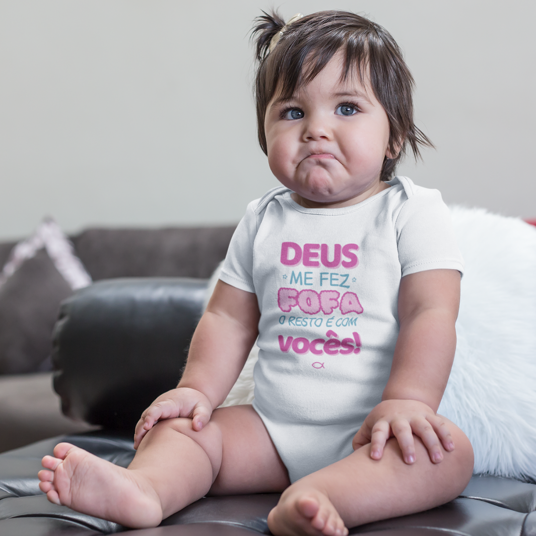 Nome do produto: Body Deus me fez fofa