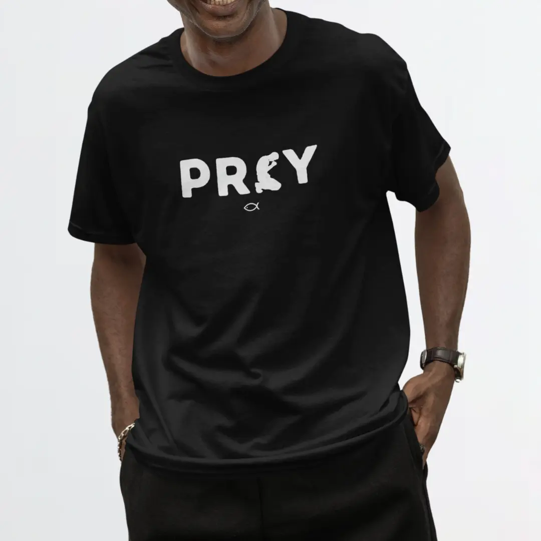 Nome do produto: Camiseta Unissex - Pray