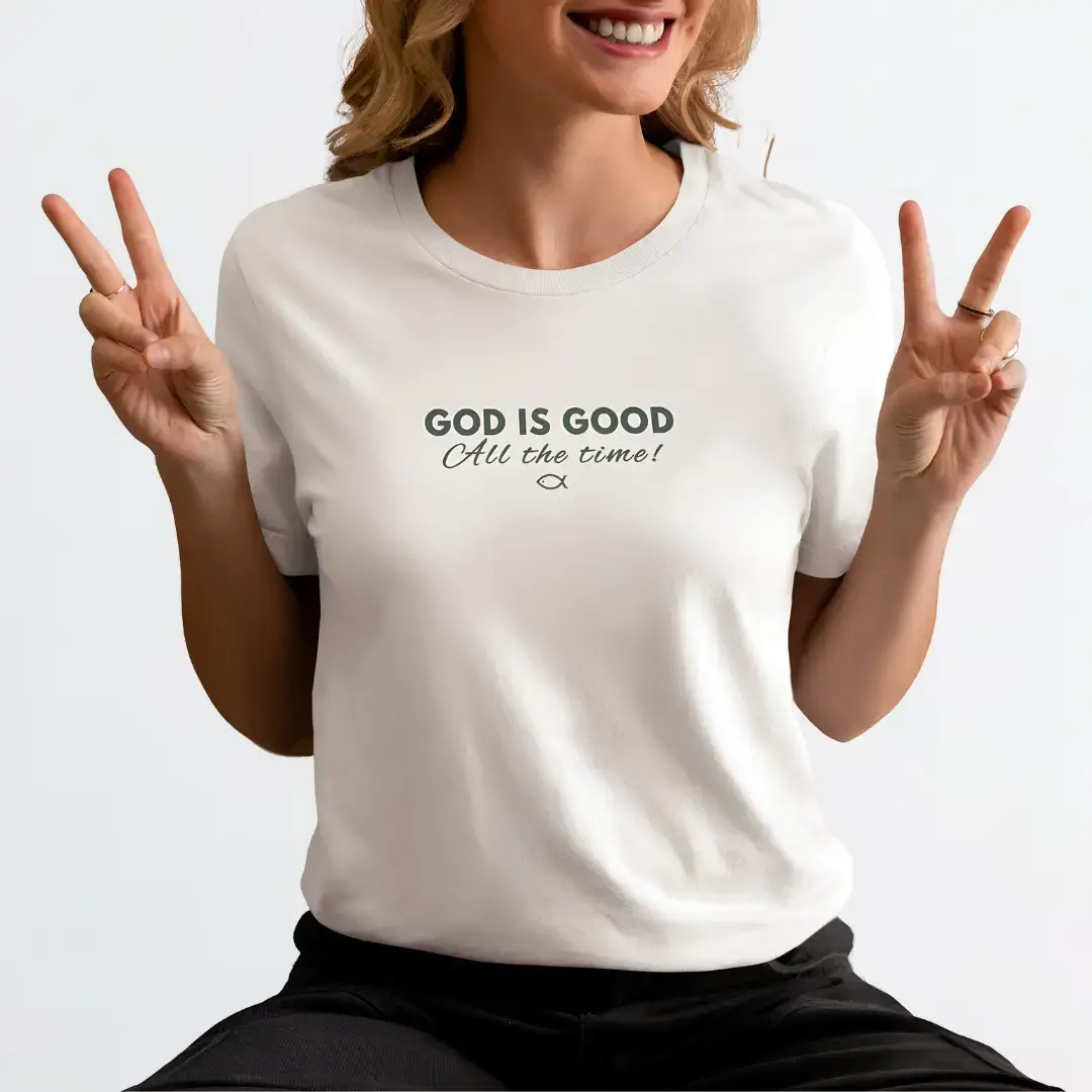 Nome do produto: Camiseta Unissex - God is good all the time
