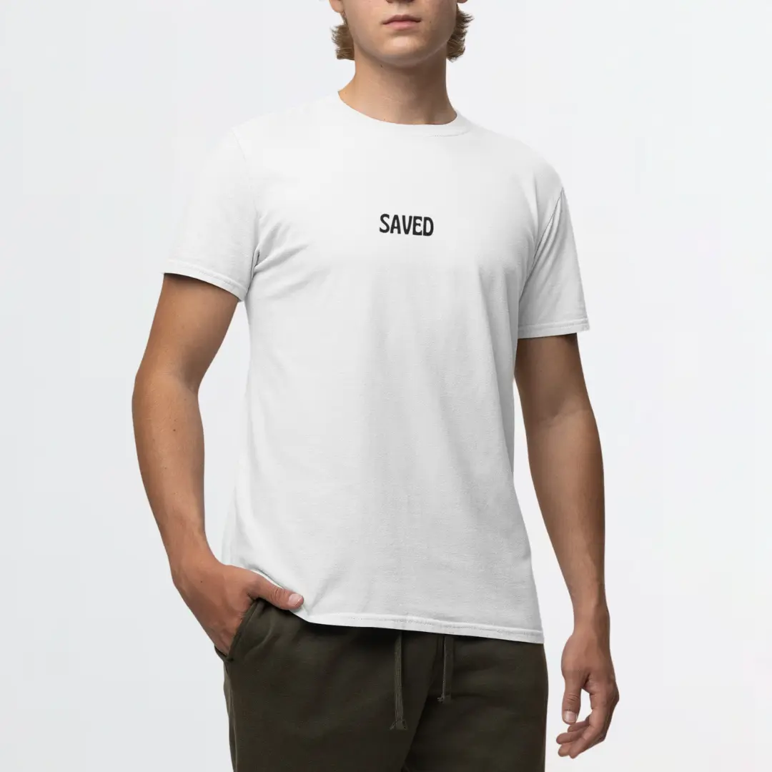 Nome do produto: Camiseta Unissex - Saved