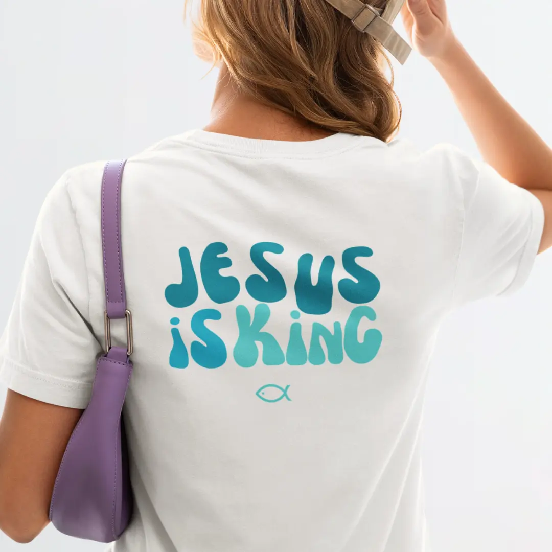 Nome do produto: Camiseta Unissex - Jesus is king