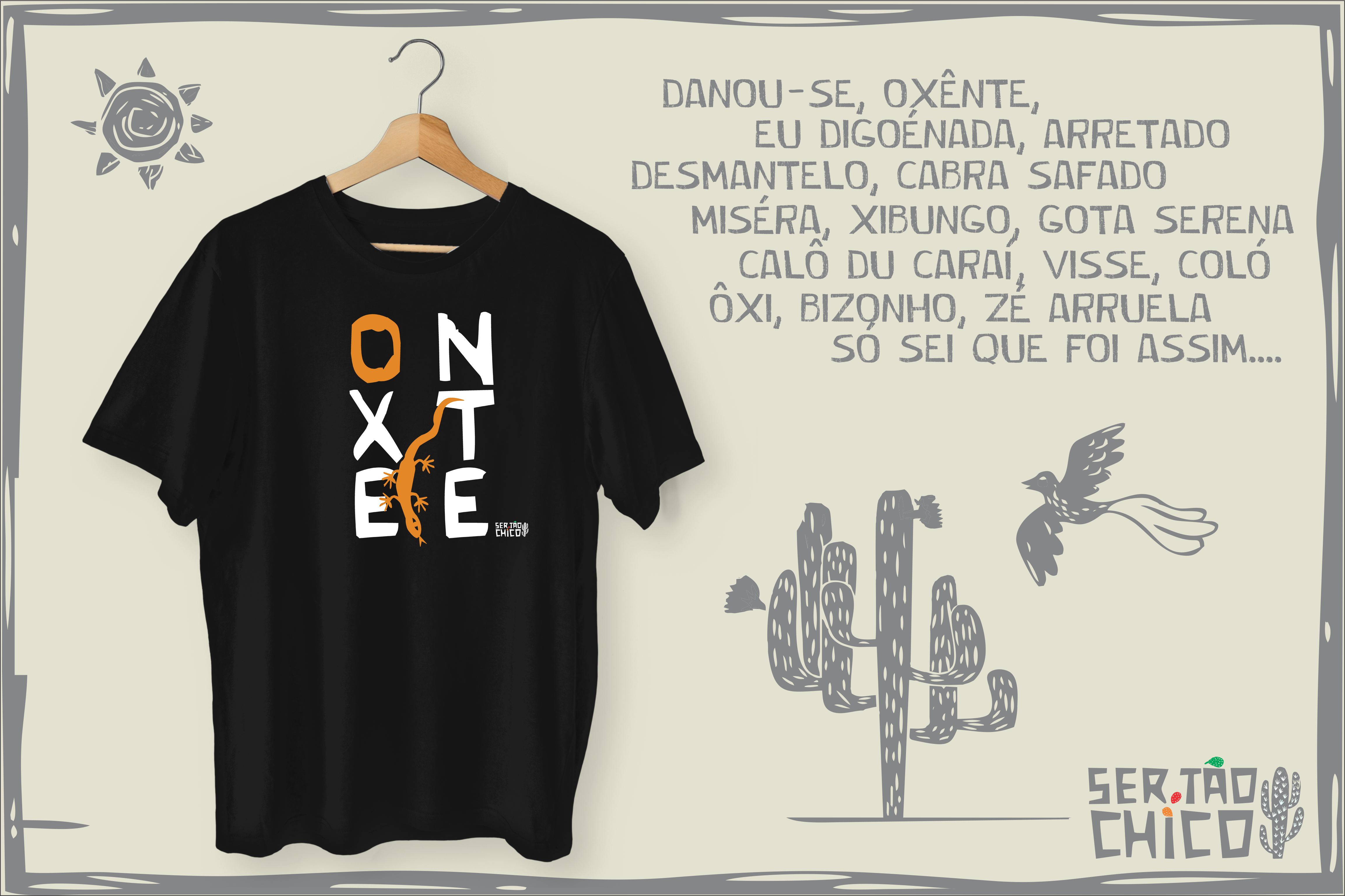 XILOSA - OXENTE / ESTAMPA BRANCA