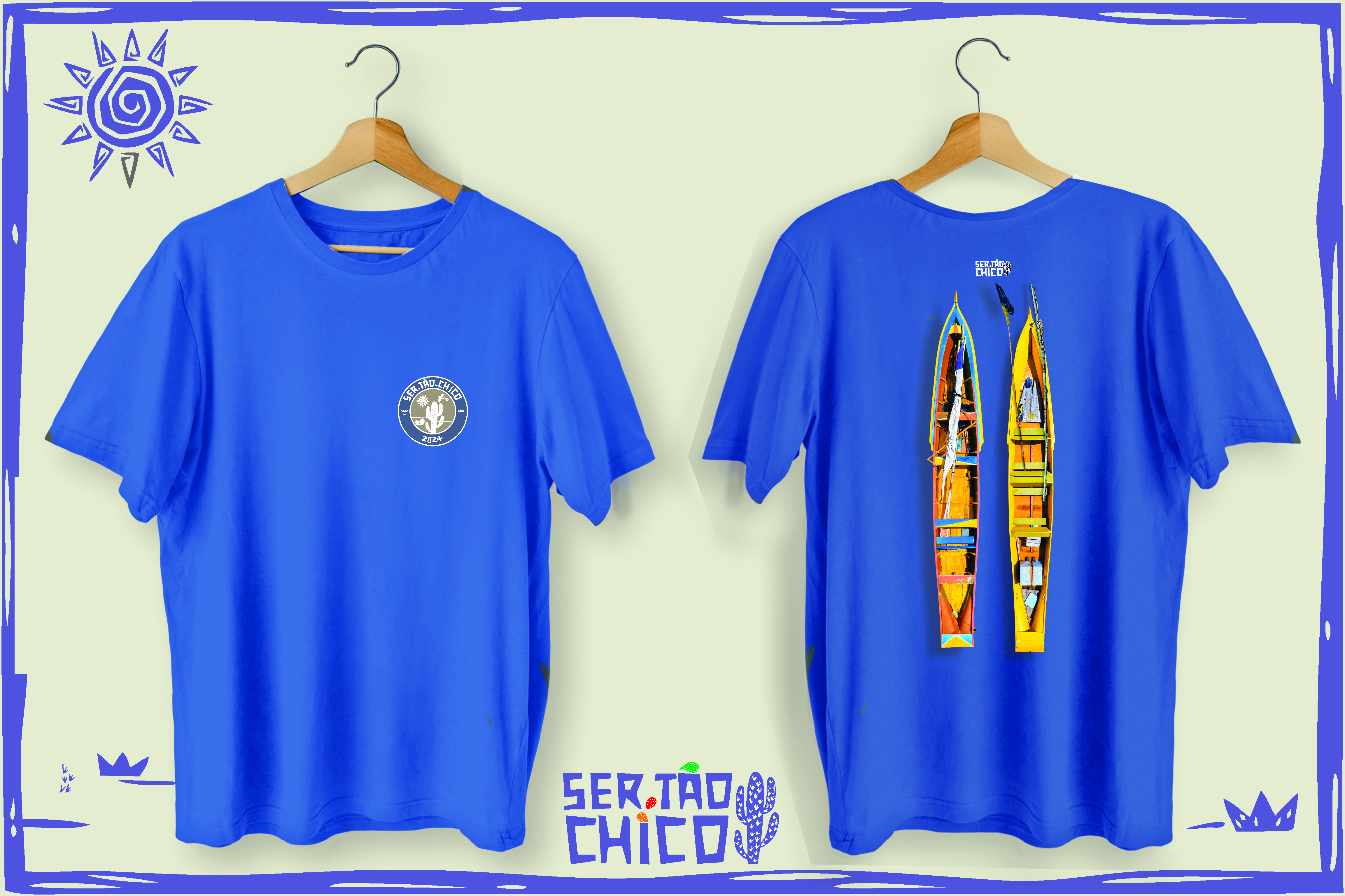 BARCOS AMARELOS - FRENTE E VERSO