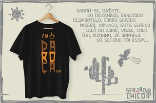 XILOSA - I'M DA ROÇA - MALHA ESCURA