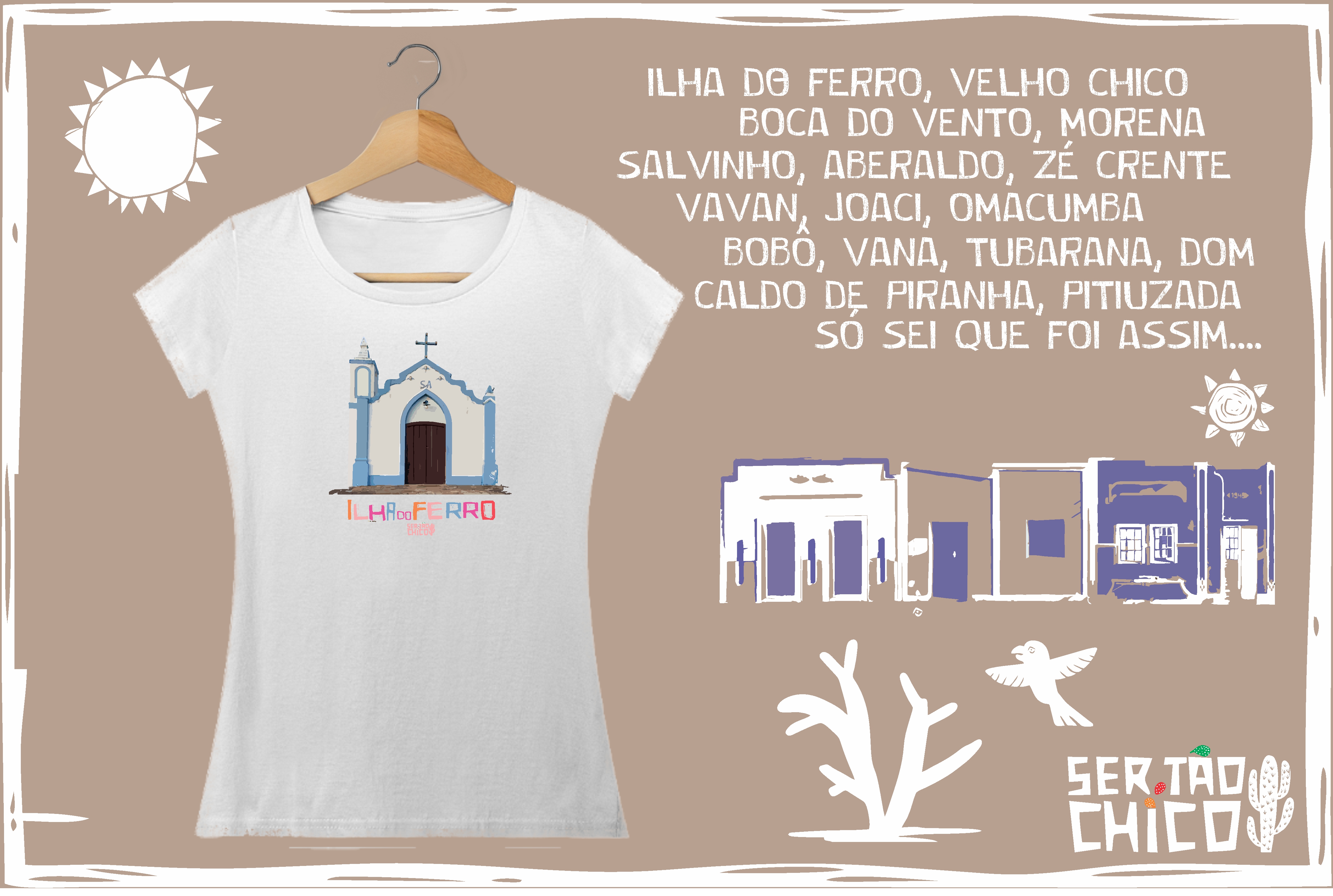 ILHA DO FERRO - IGREJINHA - FEMININA