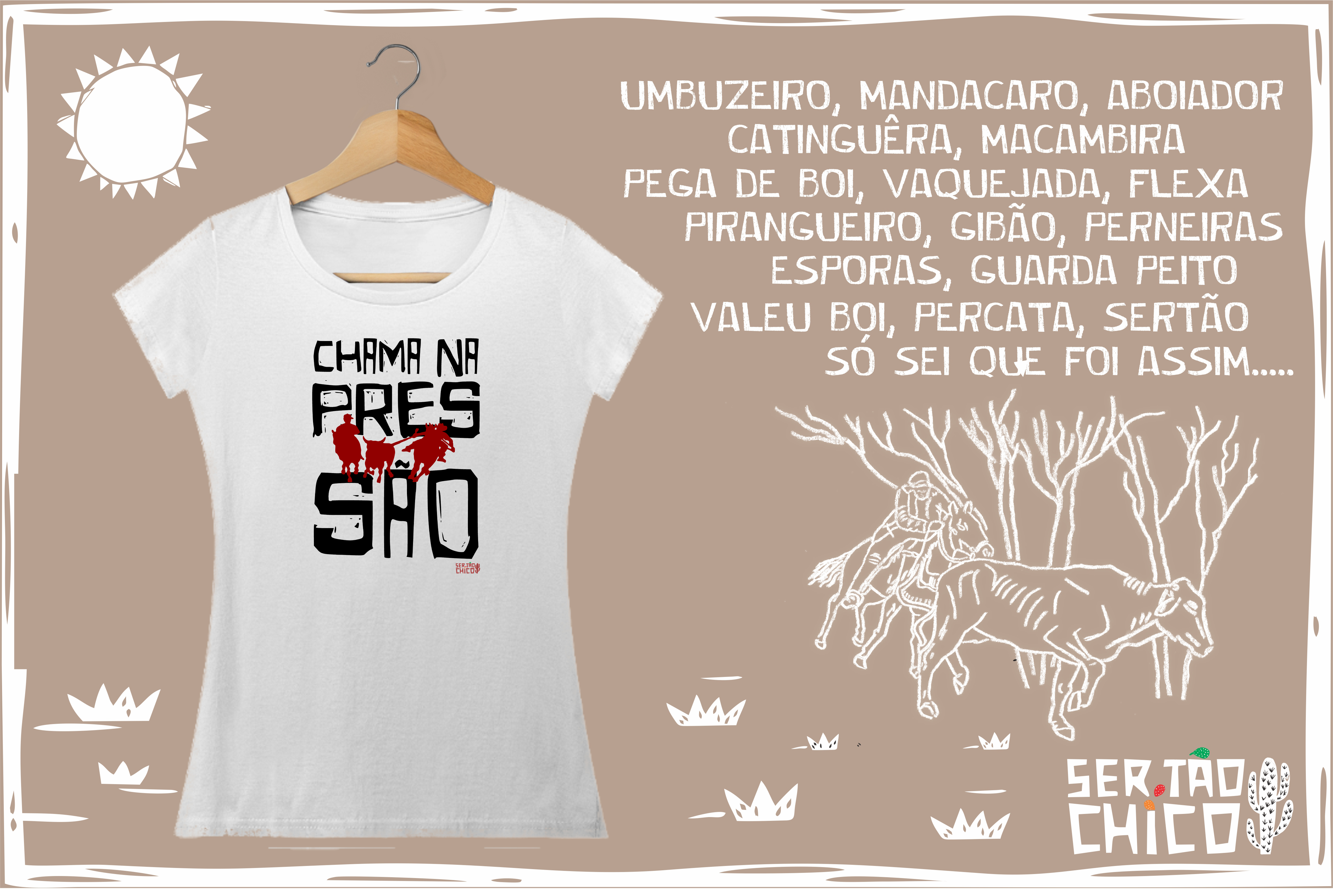 PEGA DE BOI - CHAMA NA PRESSÃO