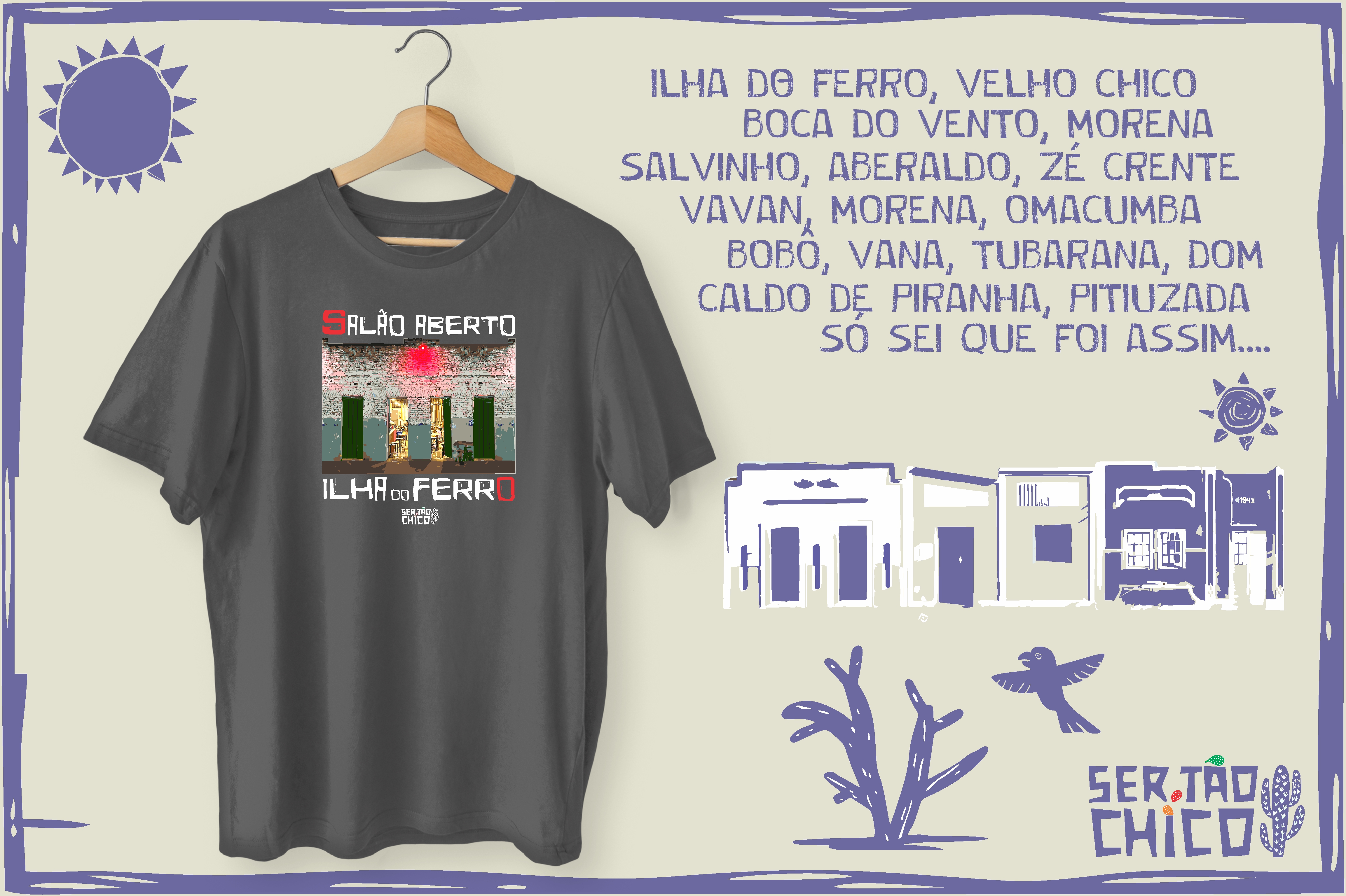 ILHA DO FERRO - SALÃO ABERTO