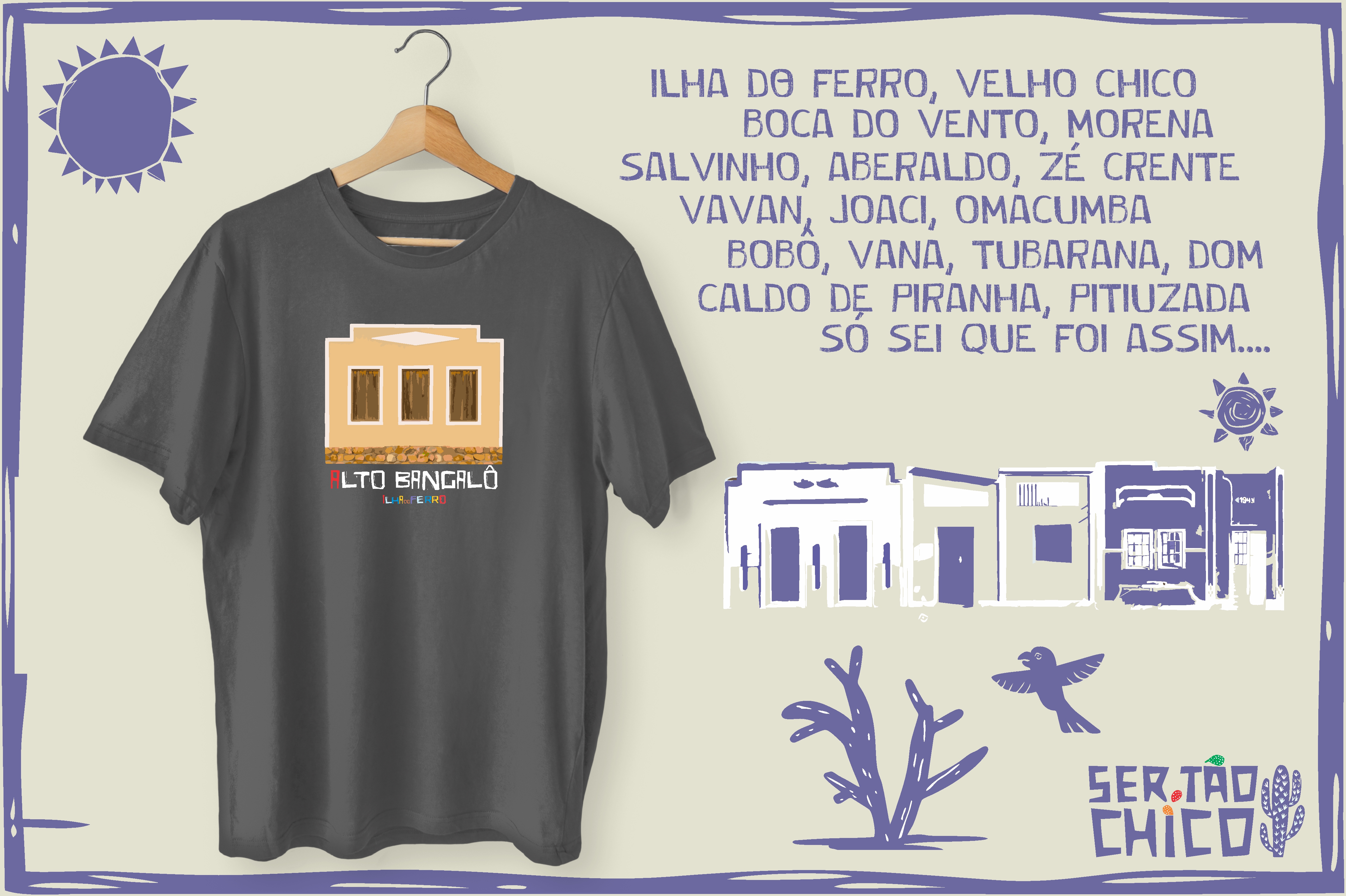 ILHA DO FERRO - ALTO BANGALÔ - ESTONADO