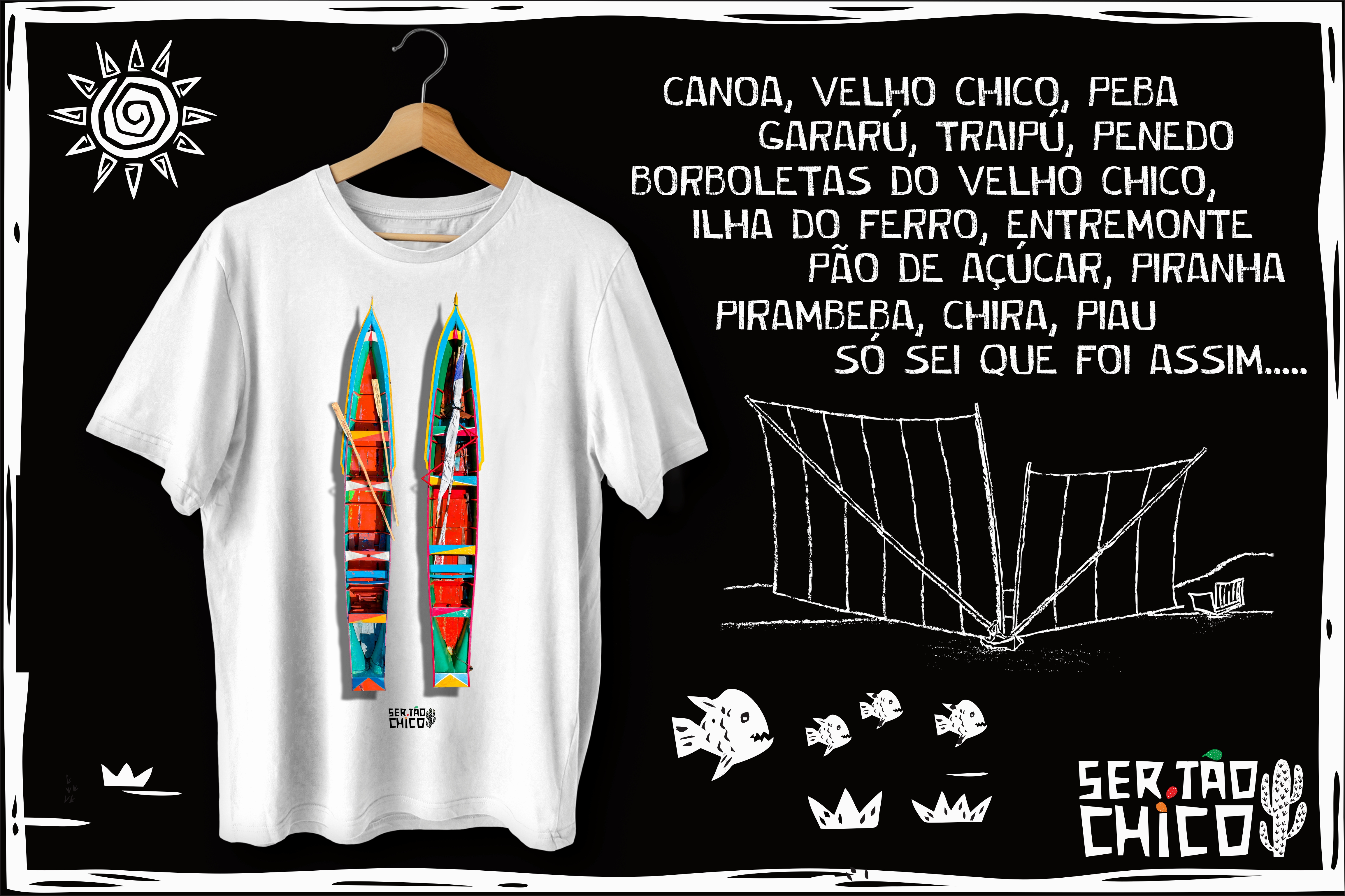 BORBOLETAS DO VELHO CHICO -BARCOS VERMELHOS