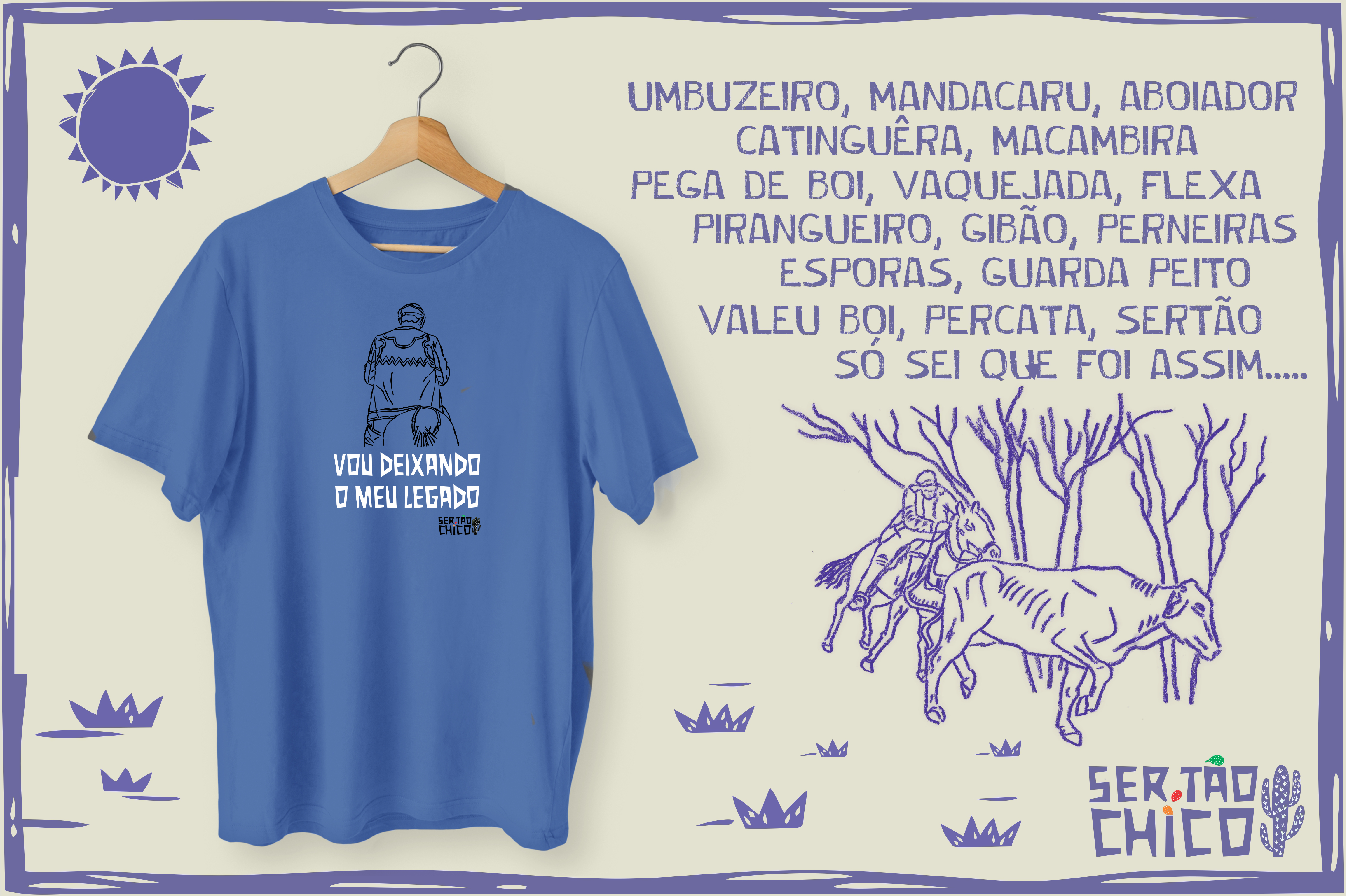 MALHA ESTONADA - PEGA DE BOI - MEU LEGADO