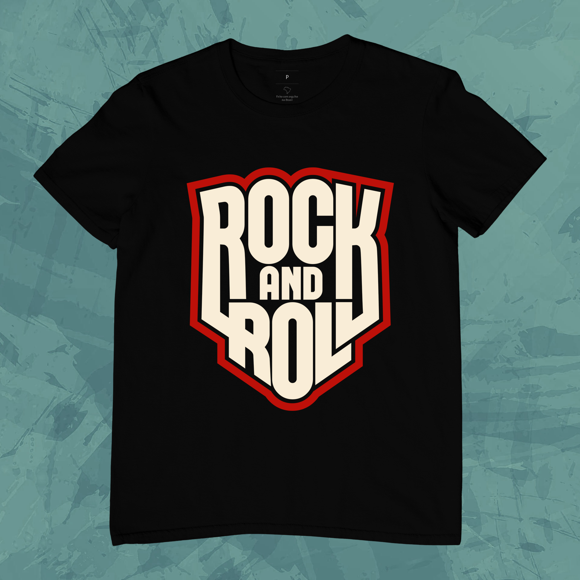 Nome do produto: Camiseta Rock and Roll