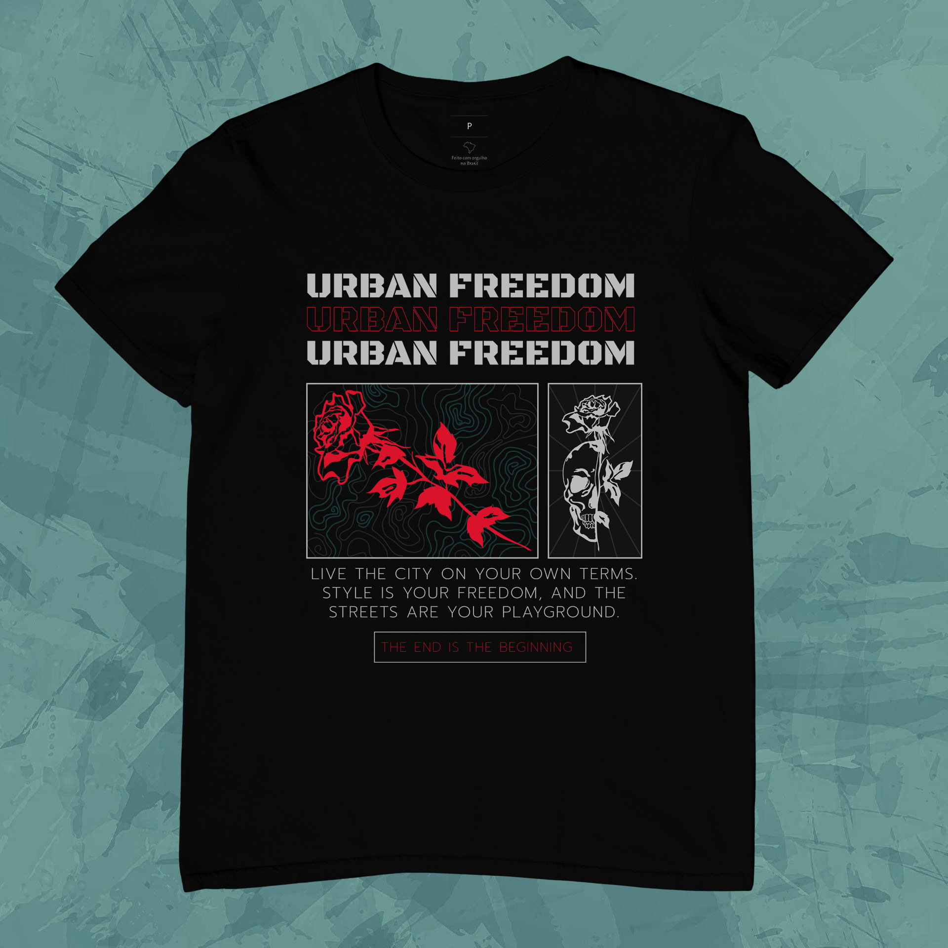 Nome do produto: Camiseta Urban Freedom