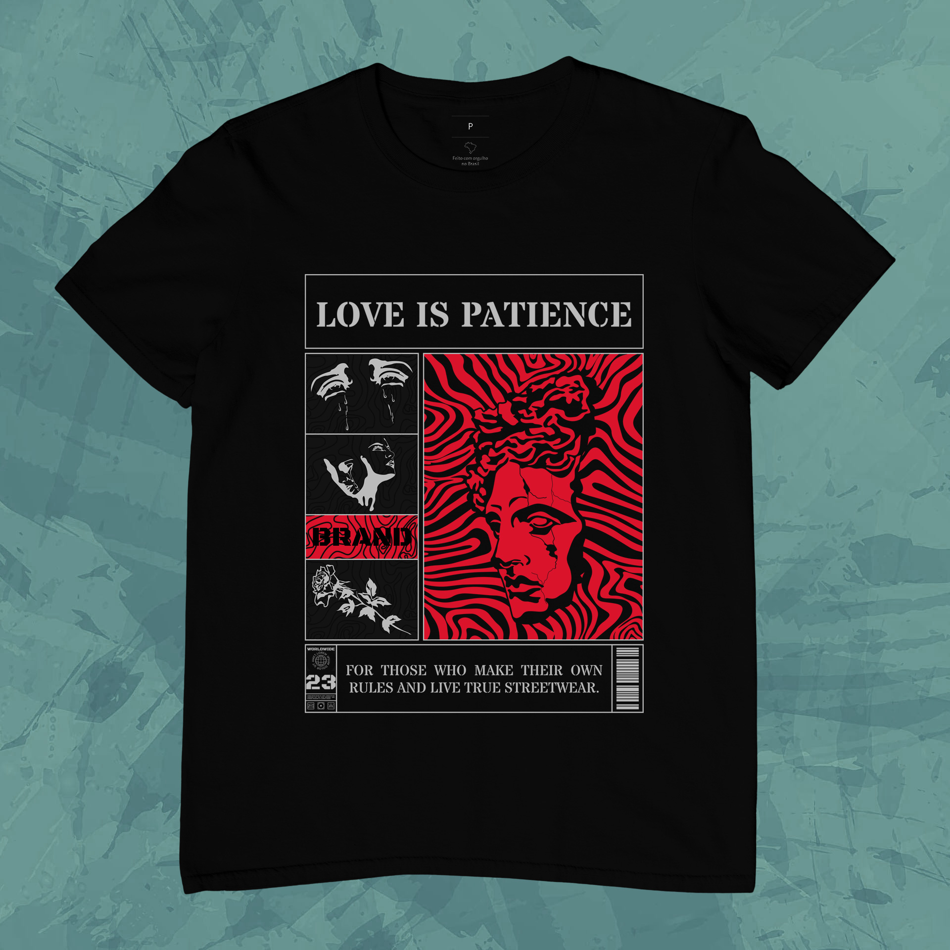Nome do produto: Camiseta Love is Patience