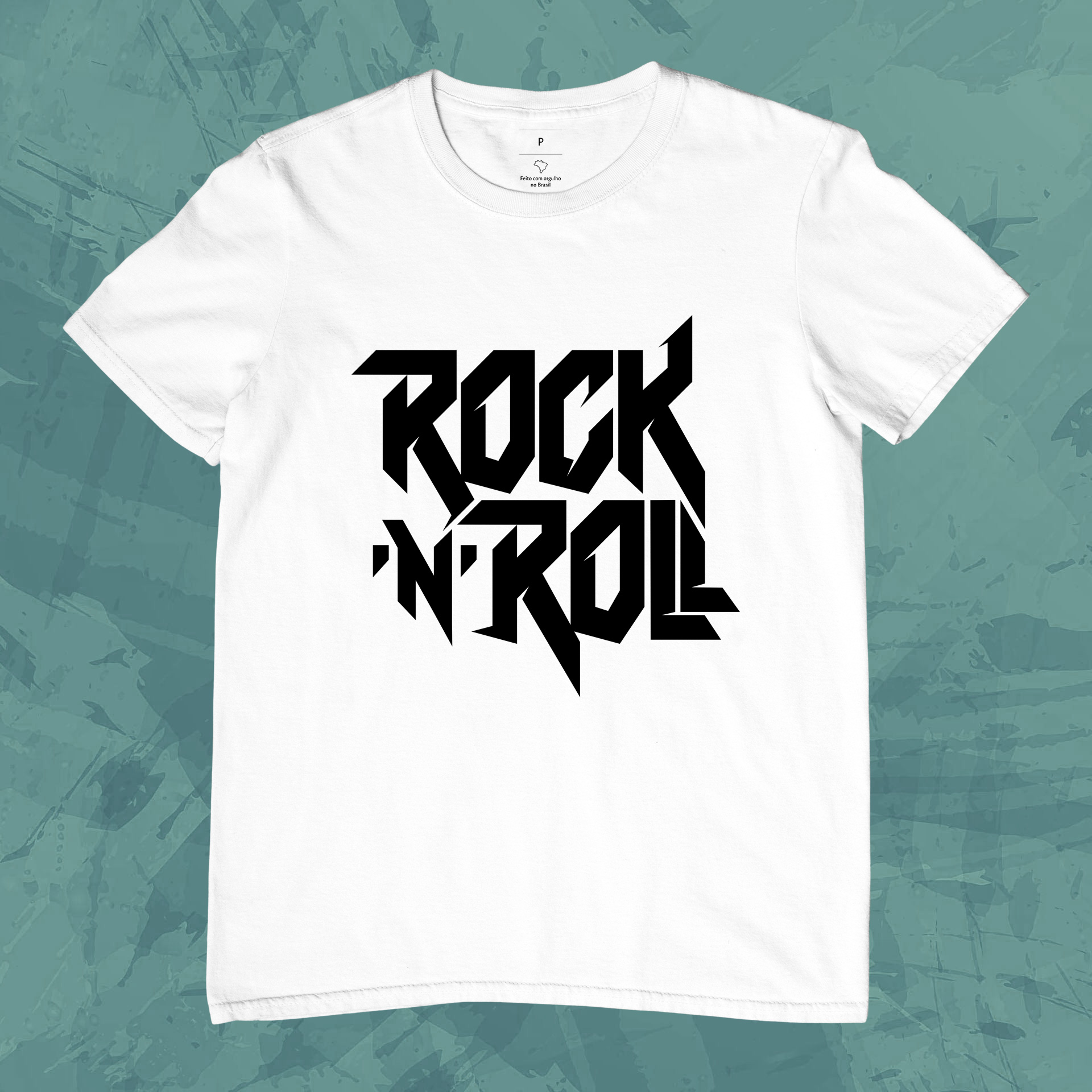 Nome do produto: Camiseta Rock and Roll