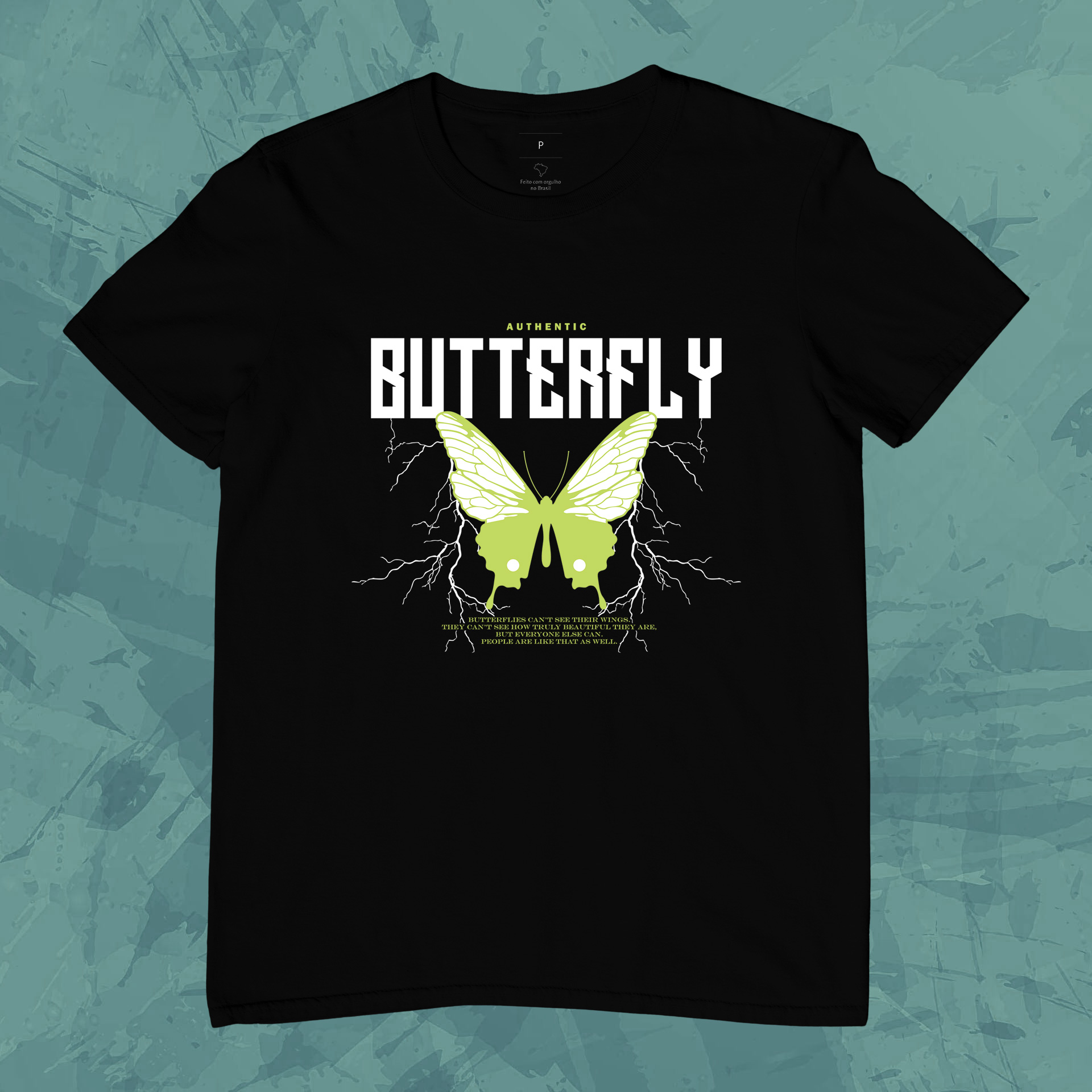 Nome do produto: Camiseta Unissex - Butterfly