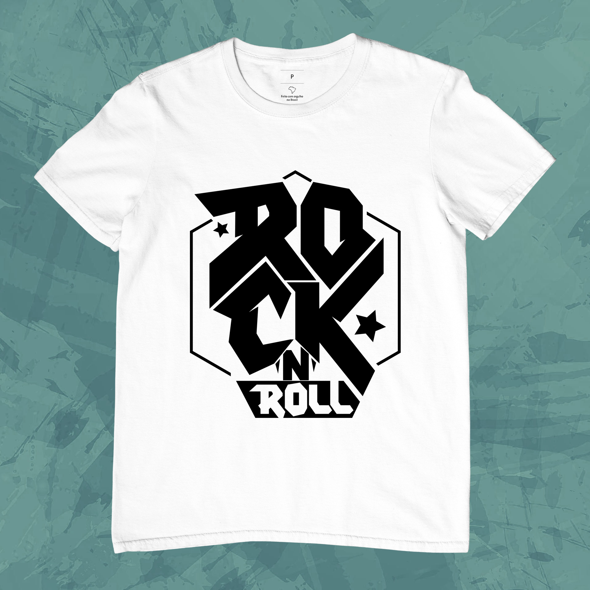 Nome do produto: Camiseta Rock N Roll