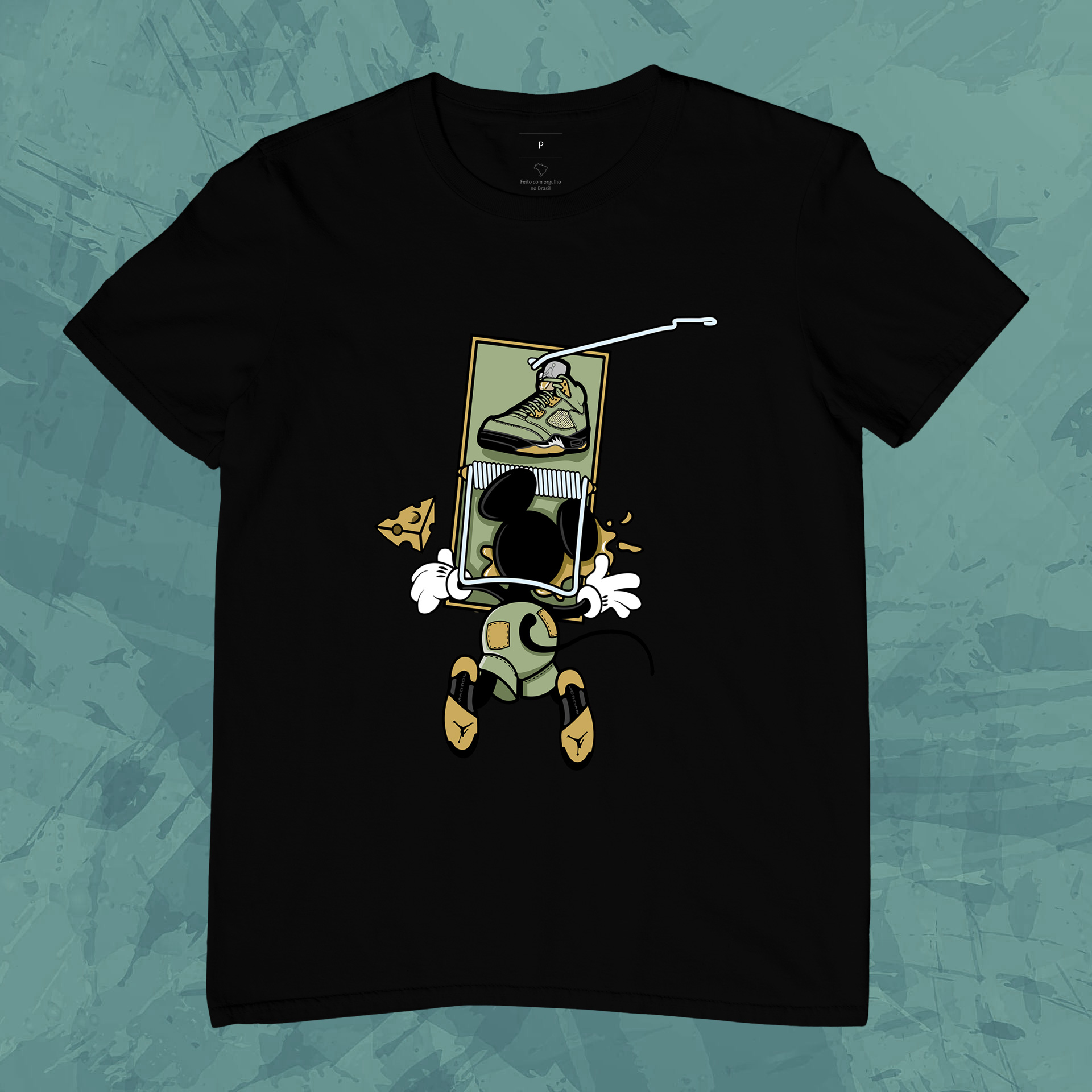 Nome do produto: Camiseta Unissex - Te Peguei