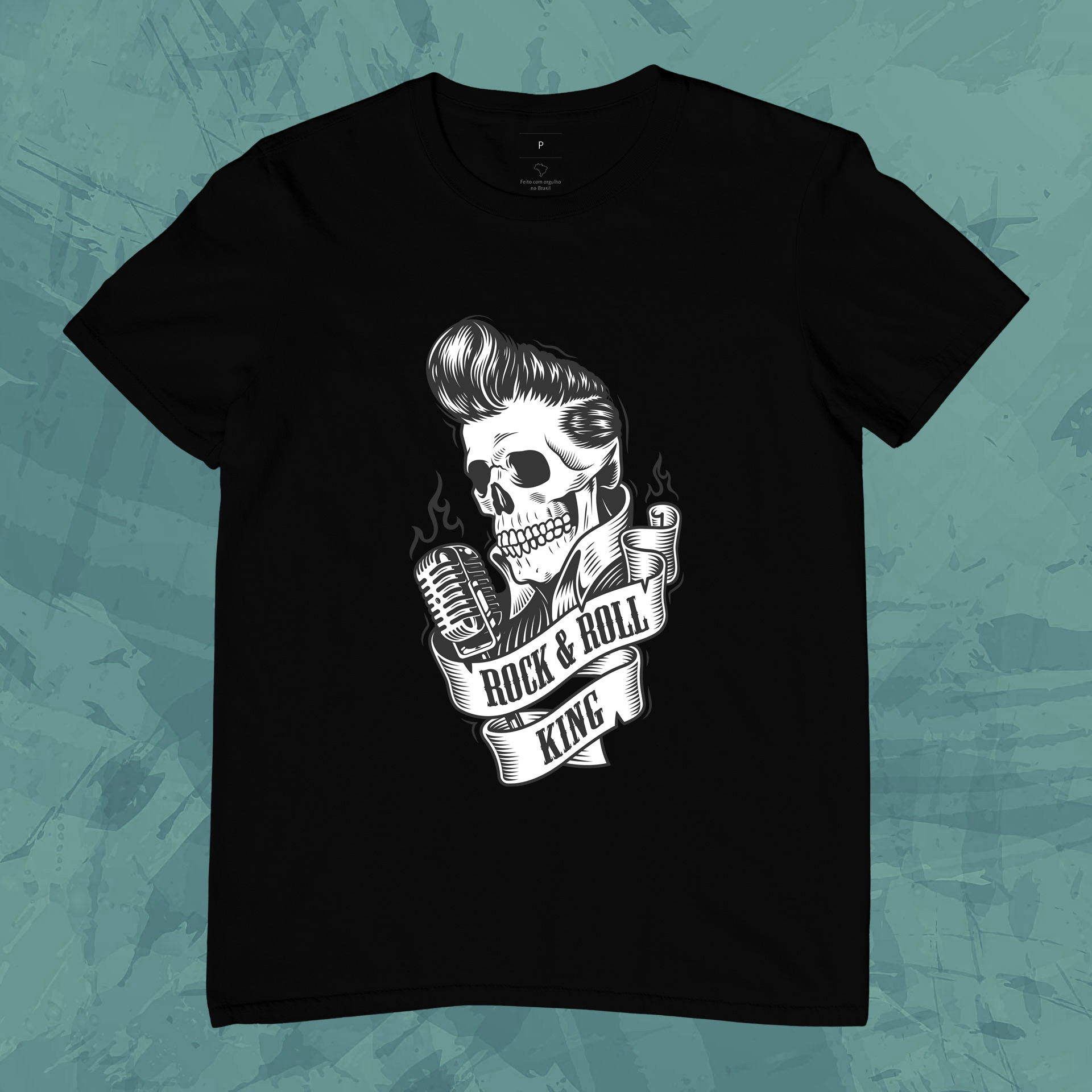 Nome do produto: Camiseta Rei do Rock