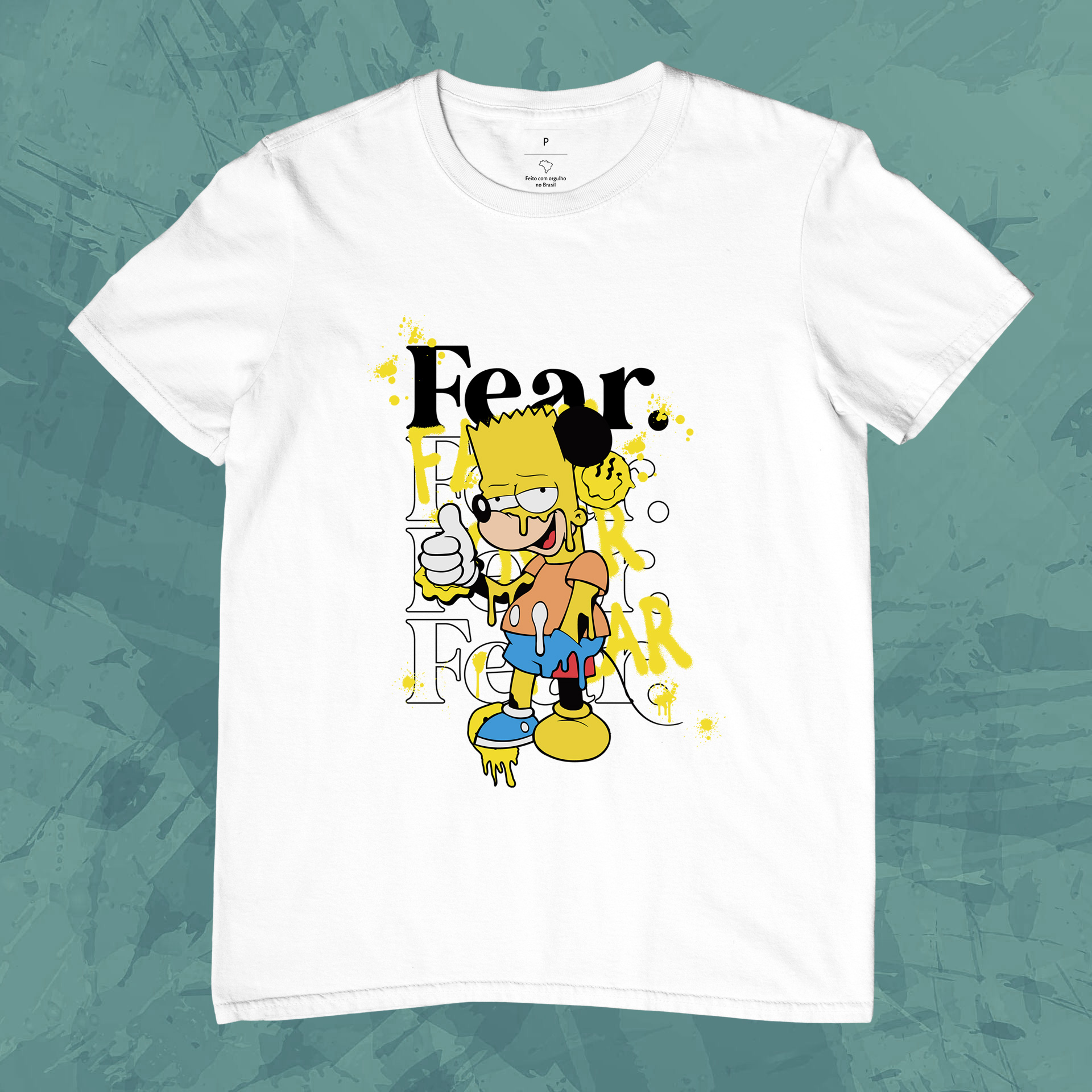 Nome do produto: Camiseta Unissex - Fear