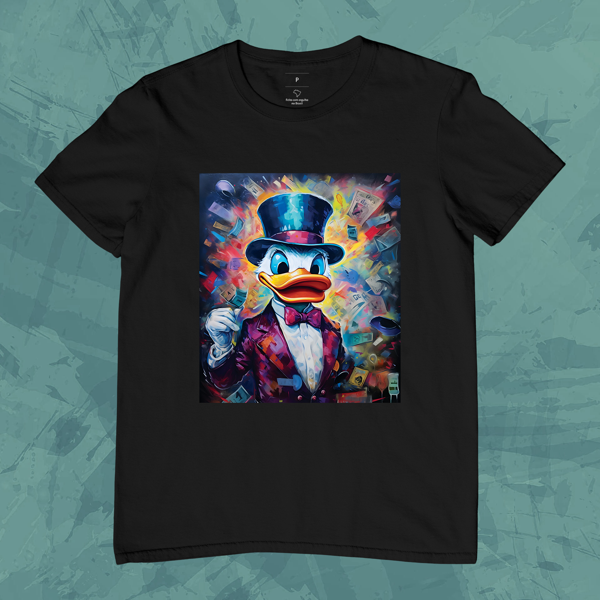Nome do produto: Camiseta - O Magnata dos Patos
