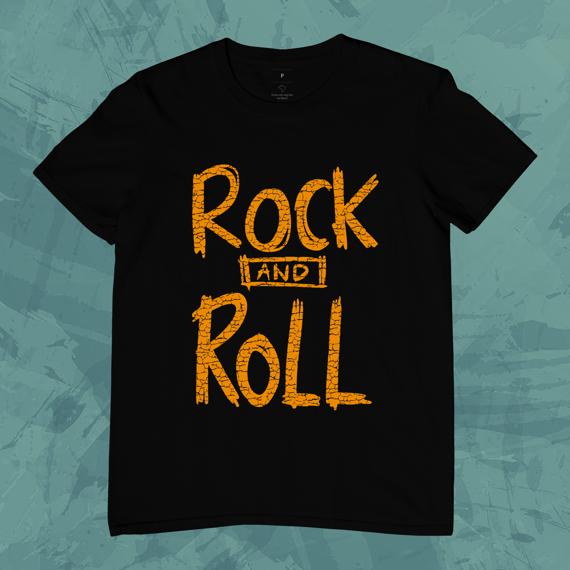 Nome do produto: Camiseta Rock and Roll