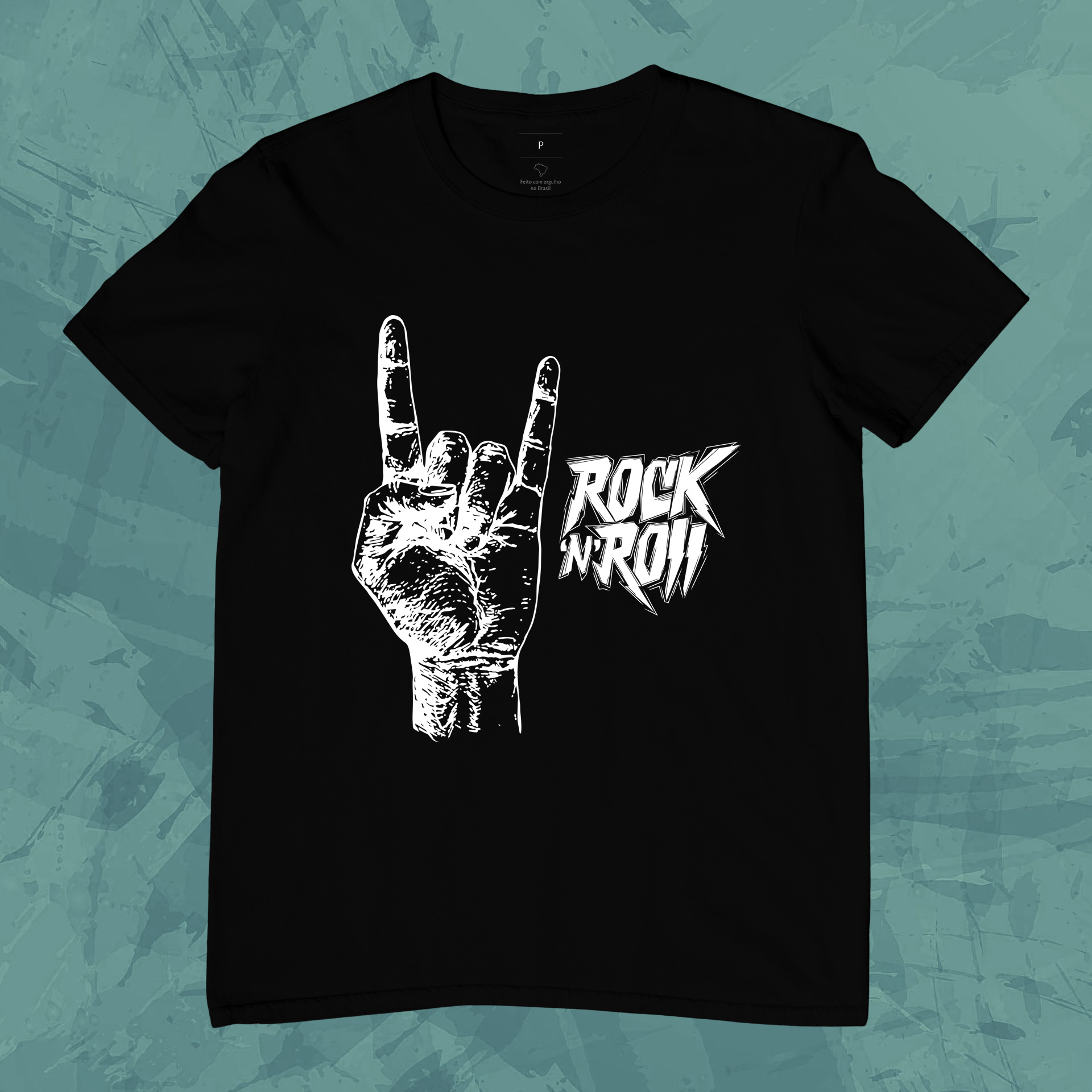 Nome do produto: Camiseta Rock N Roll