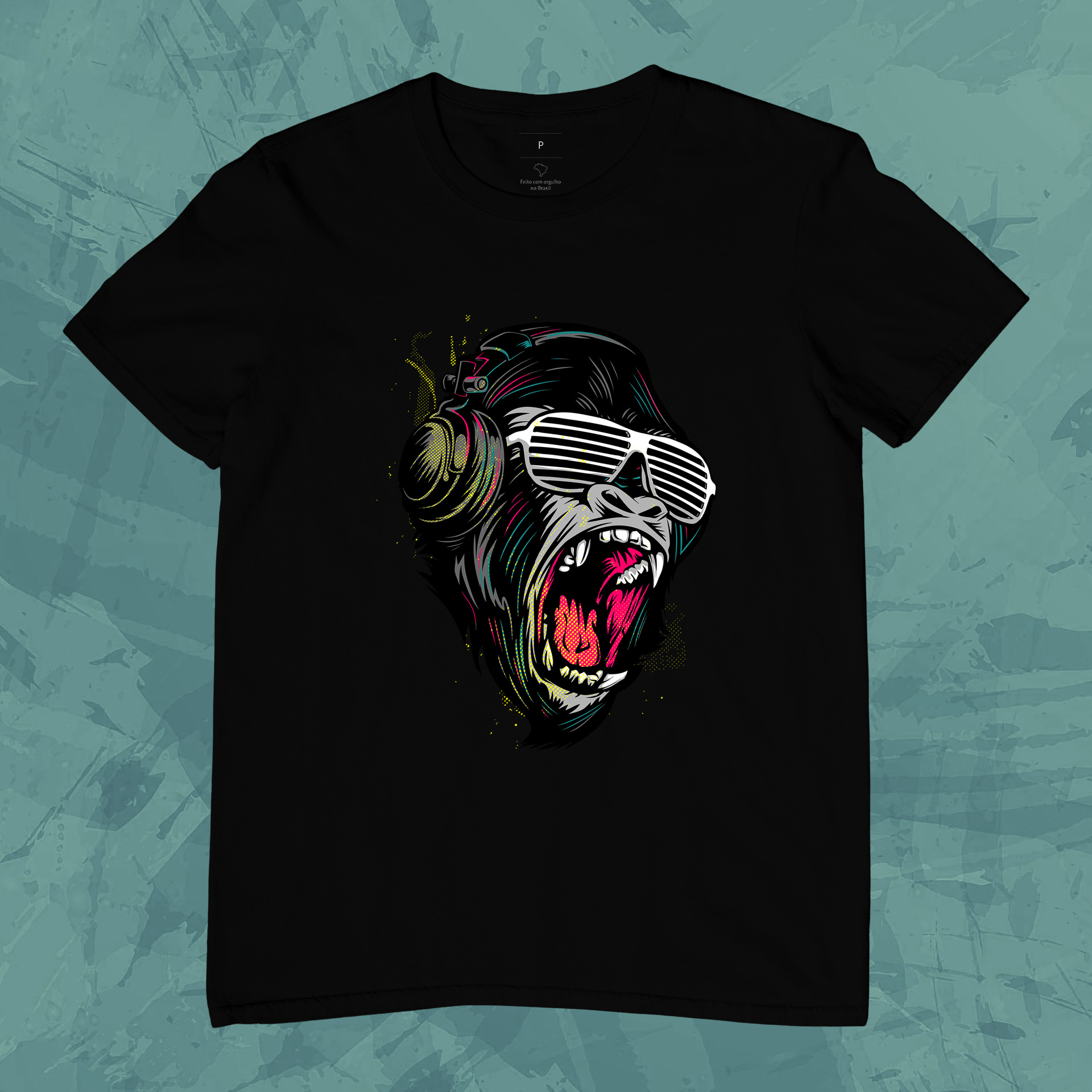 Nome do produto: Camiseta Unissex - Gorila