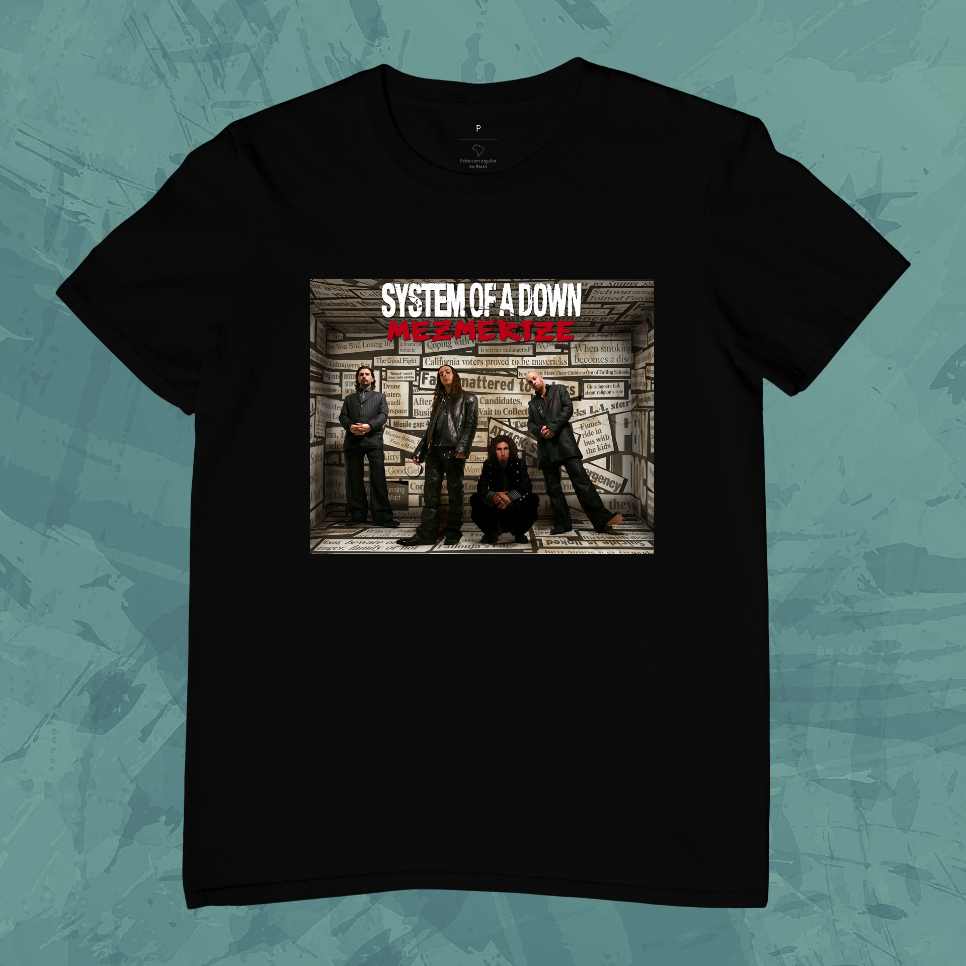 Nome do produto: Camiseta System of a Down - M09