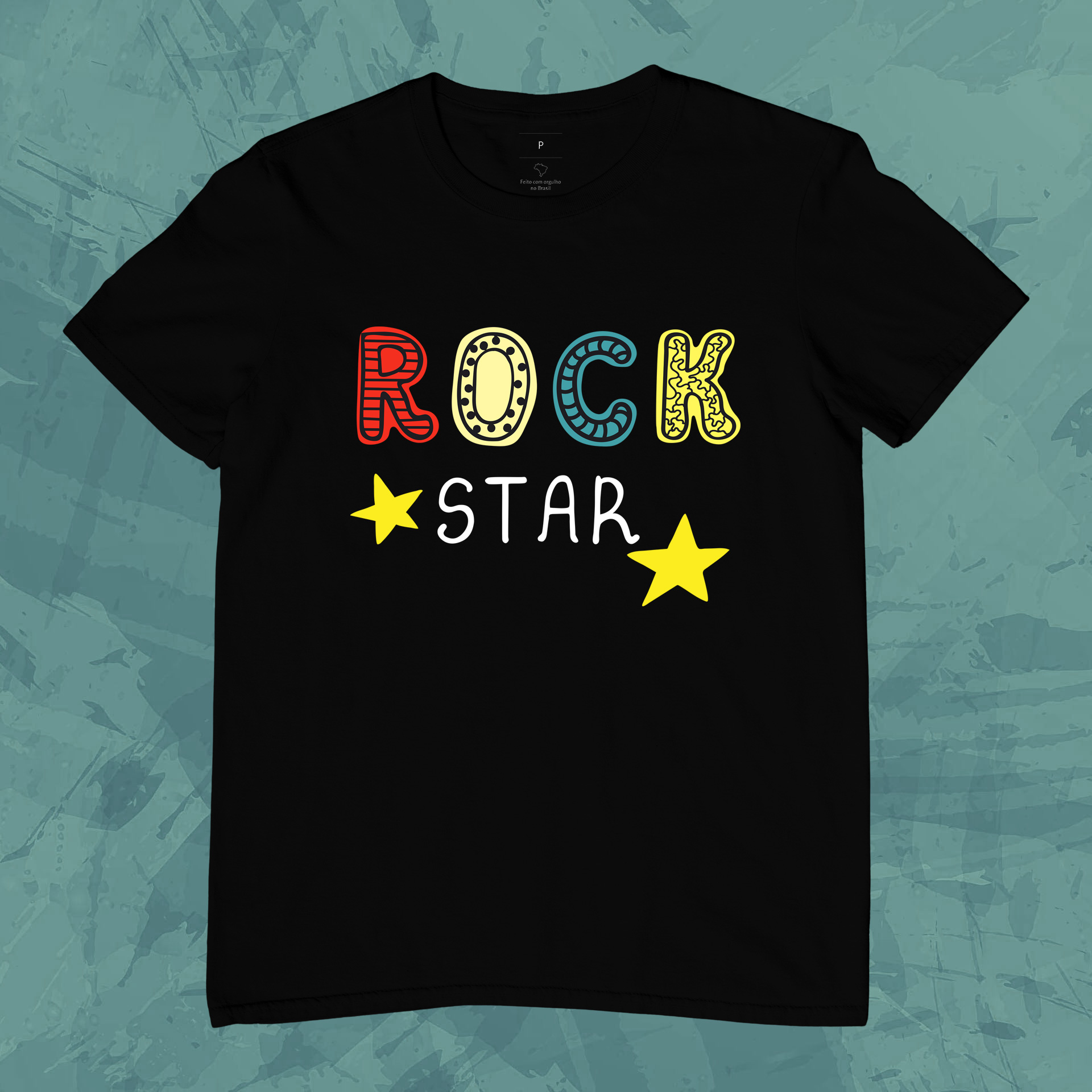 Nome do produto: Camiseta Rock Star