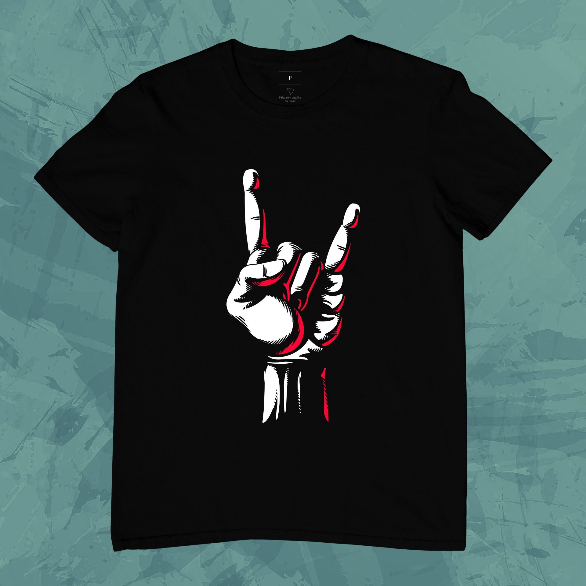 Nome do produto: Camiseta Let`s Rock